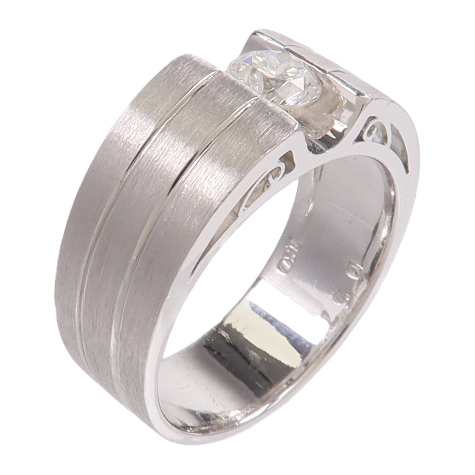 JEWELRY 18K白金Diamond Ring鑽石戒指