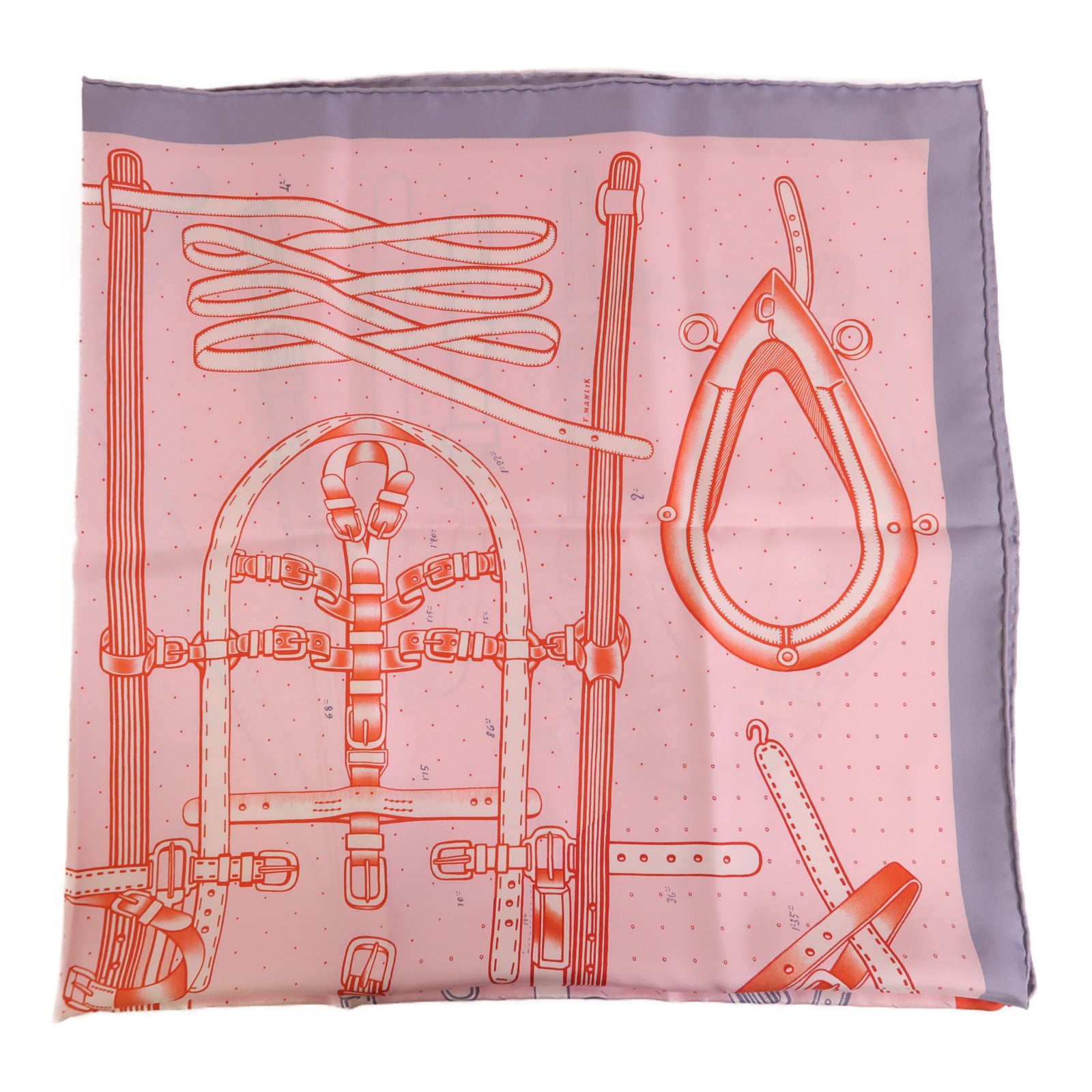 HERMES 絲質Scarf 90X90絲巾