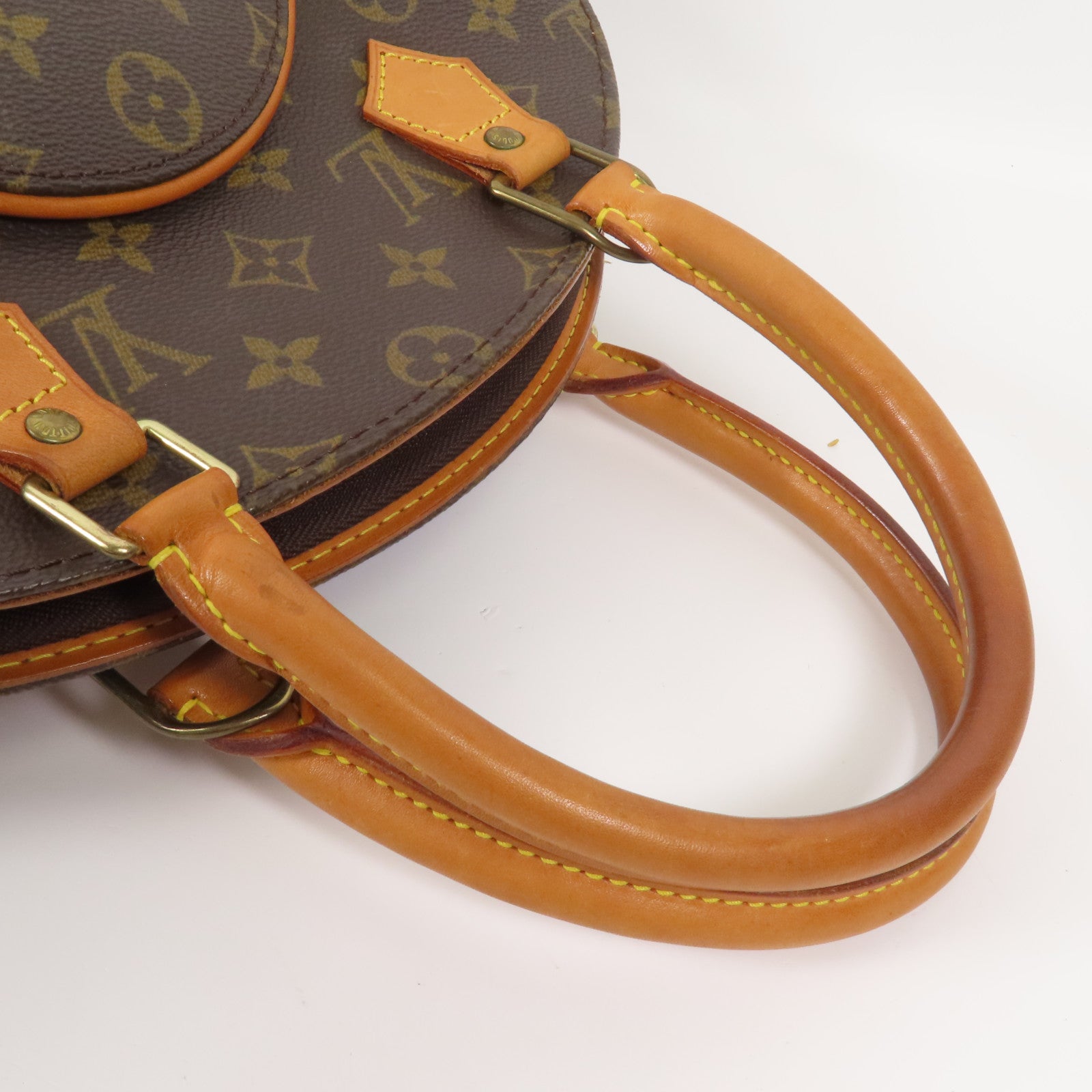 LOUIS VUITTON Monogram Ellipse PM金扣手挽袋