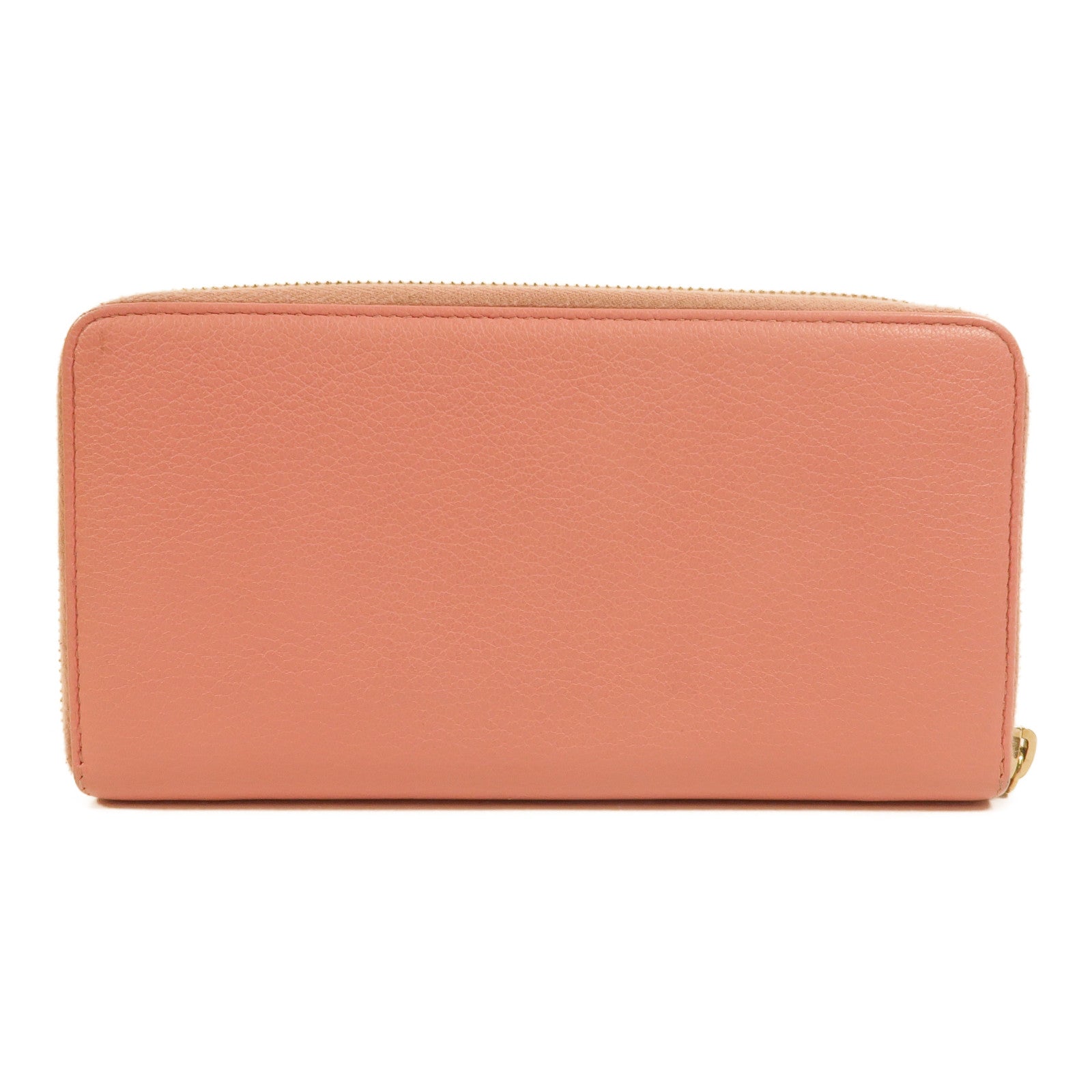 CHANEL 牛皮皮革Lucky Flower Zip Wallet長錢包