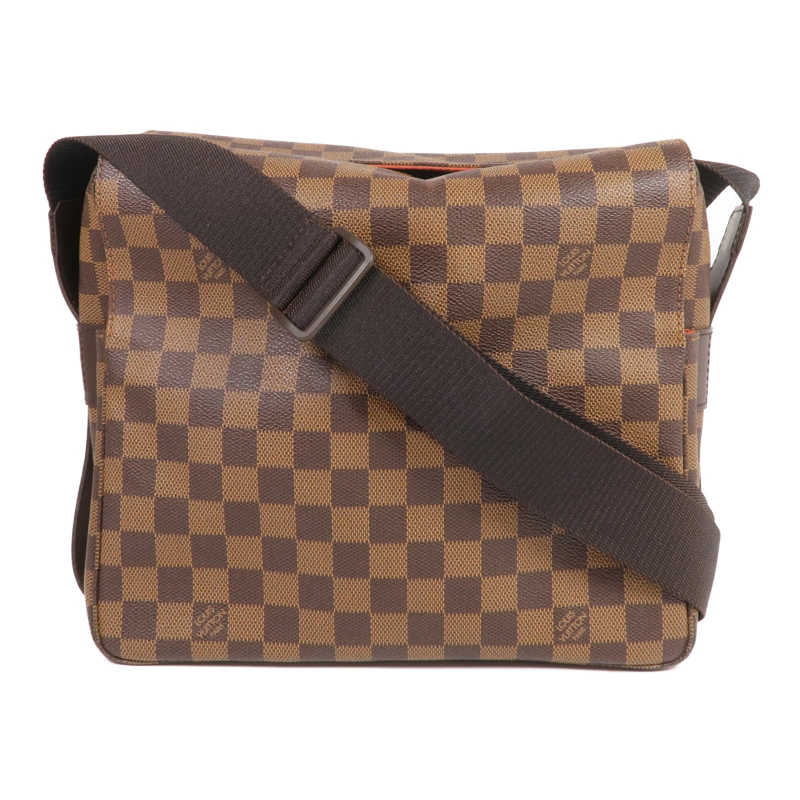 LOUIS VUITTON Damier Naviglio金扣肩背袋