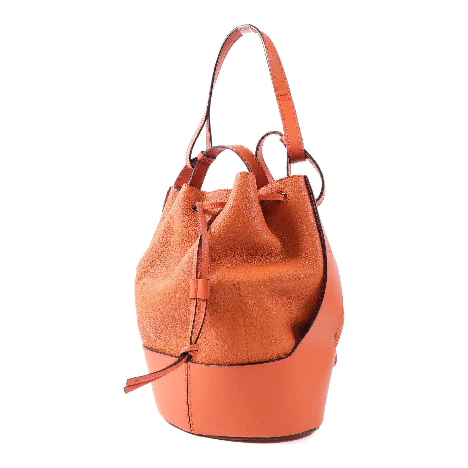 LOEWE 牛皮皮革Balloon Medium金扣手挽肩背兩用袋