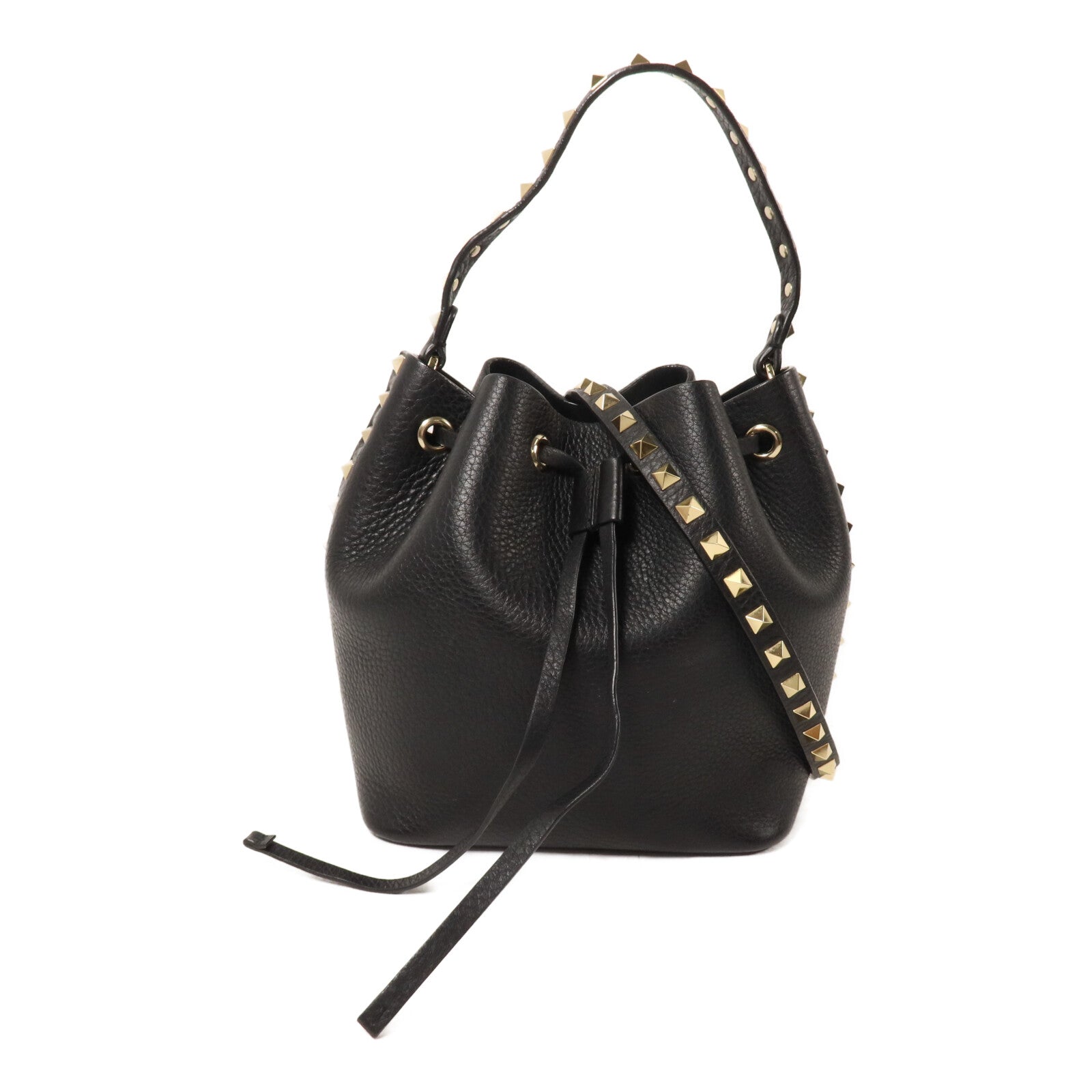 Valentino 牛皮皮革Bucket Bag手挽肩背兩用袋