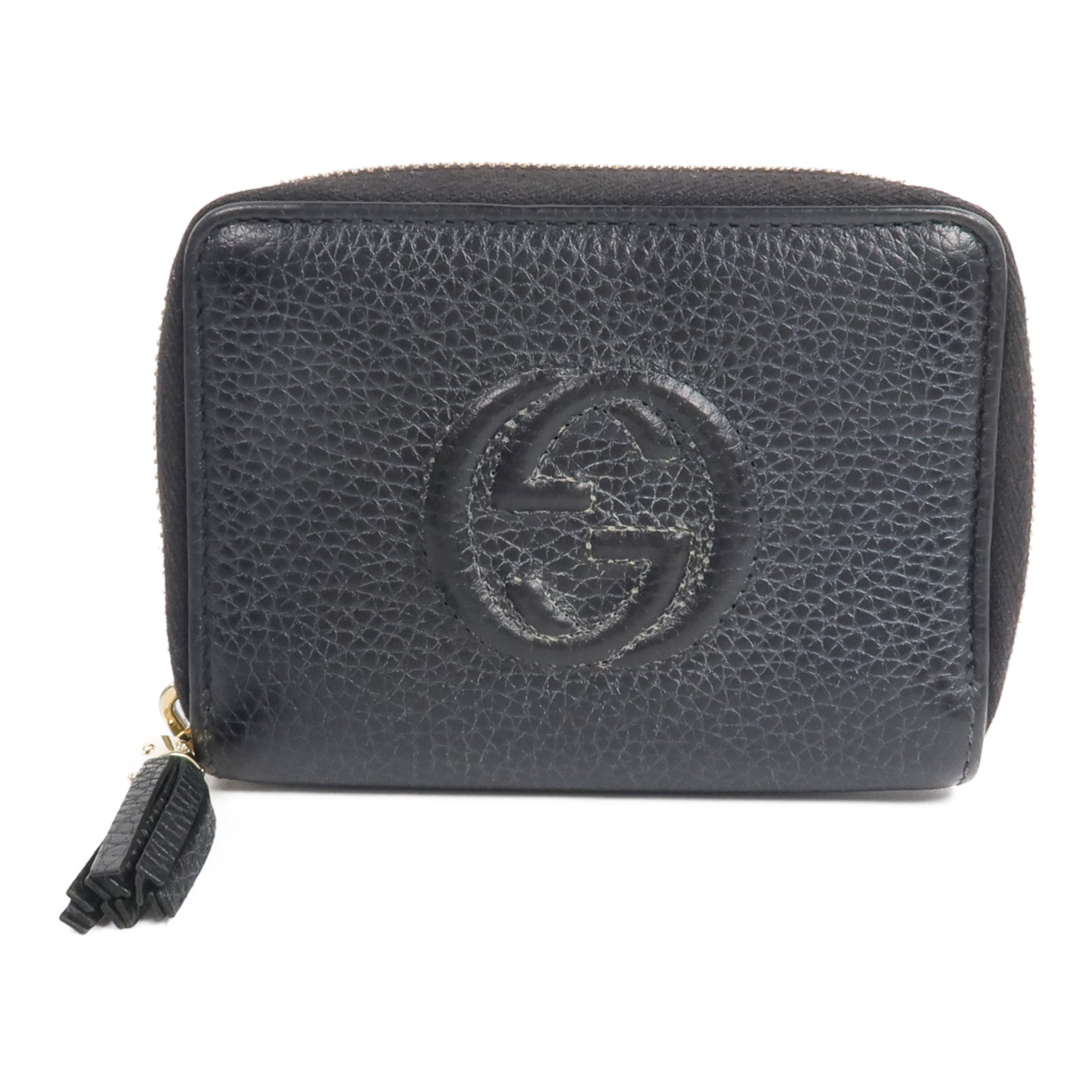 GUCCI 牛皮皮革Soho Wallet錢包