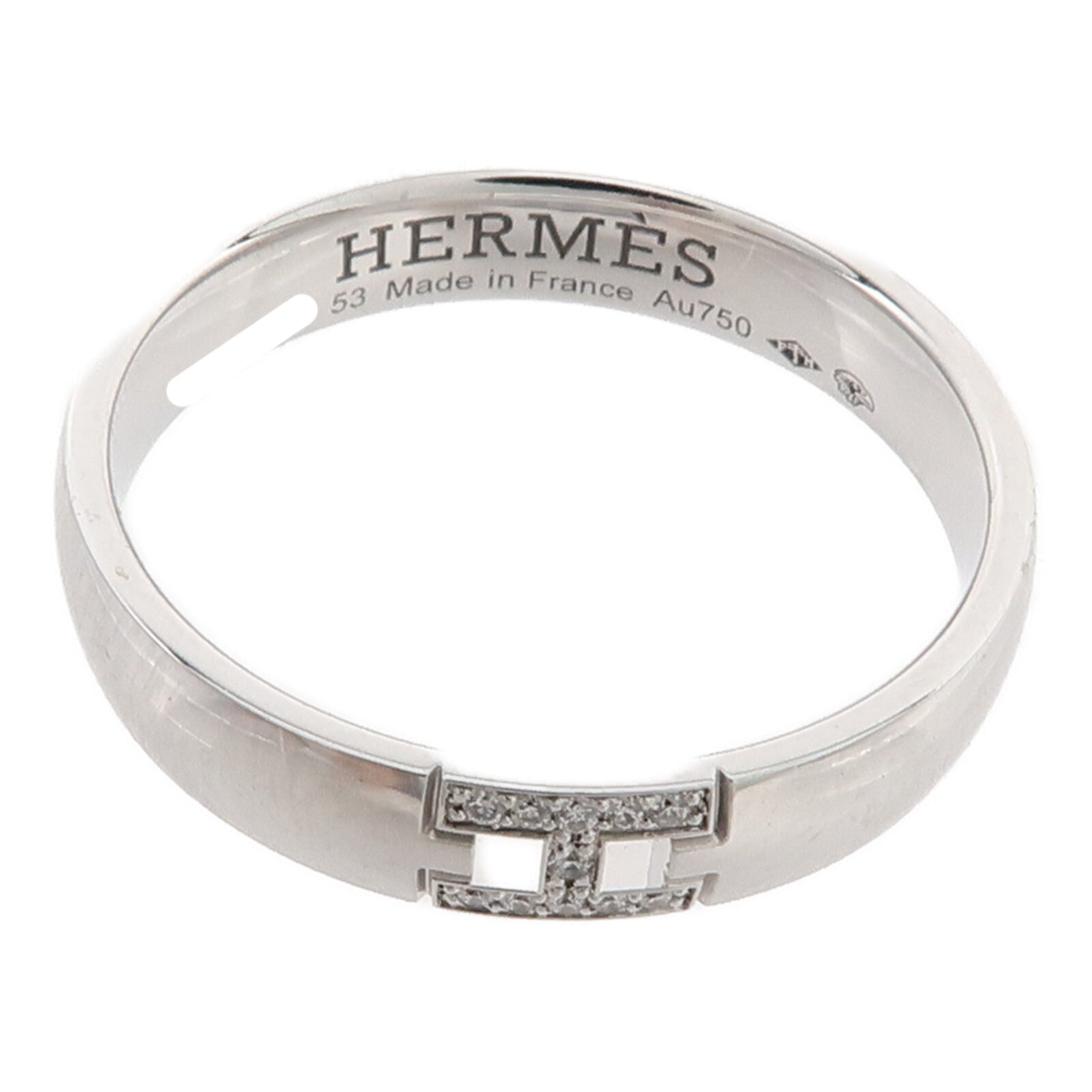 HERMES 18K白金Ever Herakles戒指