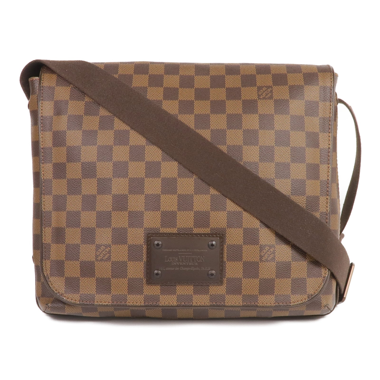 LOUIS VUITTON Damier Brooklyn MM肩背袋