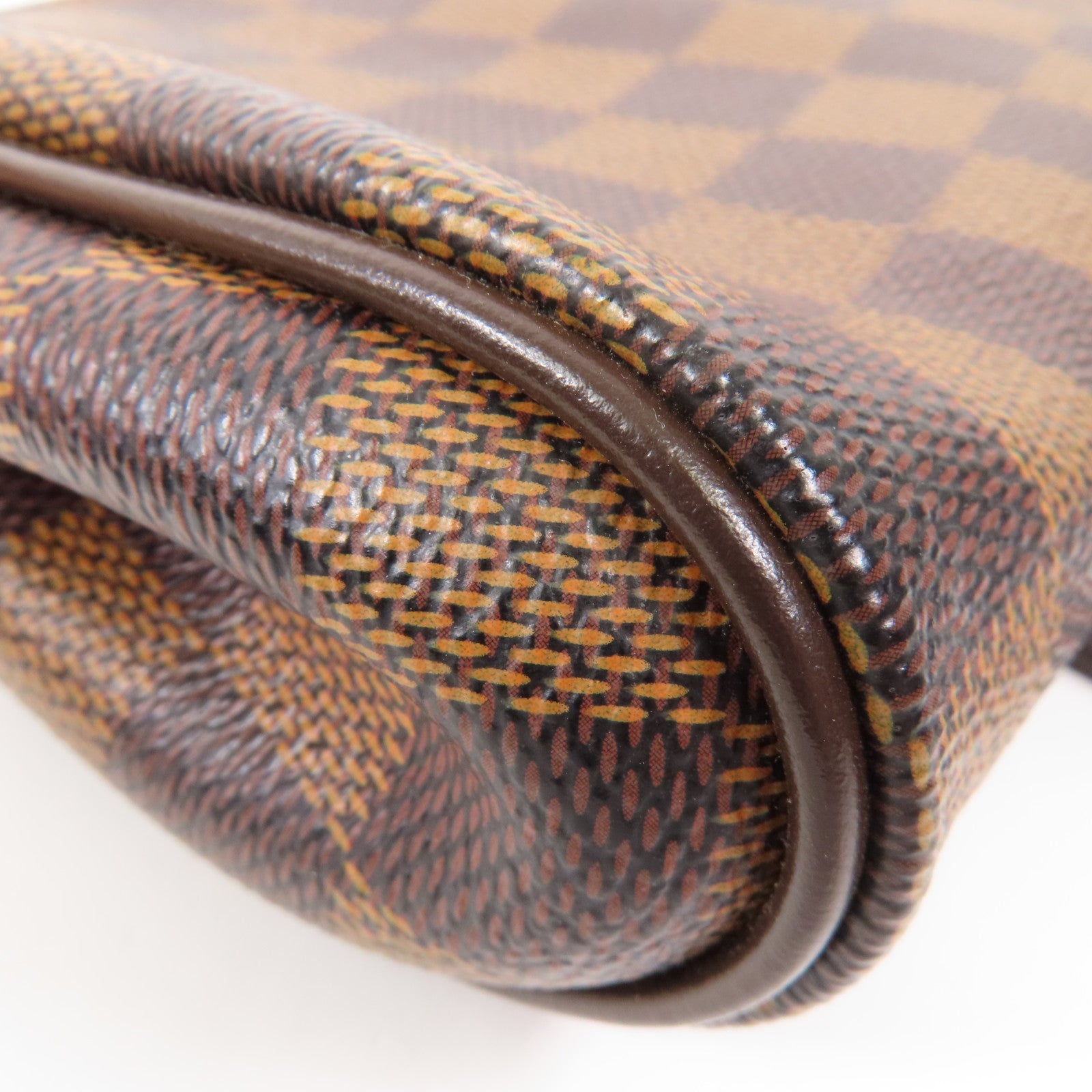 LOUIS VUITTON Damier Eva金扣手挽肩背兩用袋