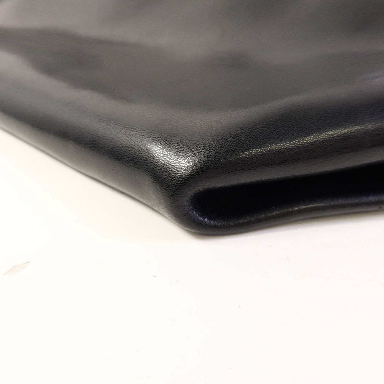 CELINE 牛皮皮革Tote Bag銀扣手挽袋