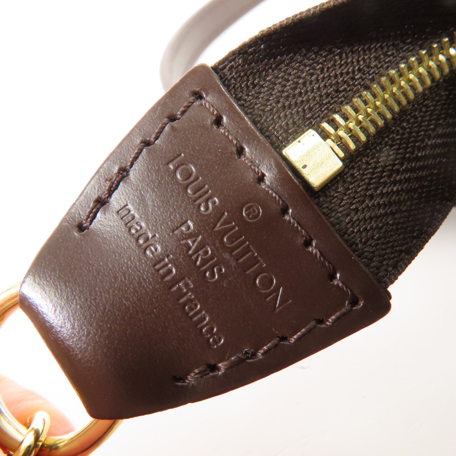 LOUIS VUITTON Damier Eva金扣手挽肩背兩用袋