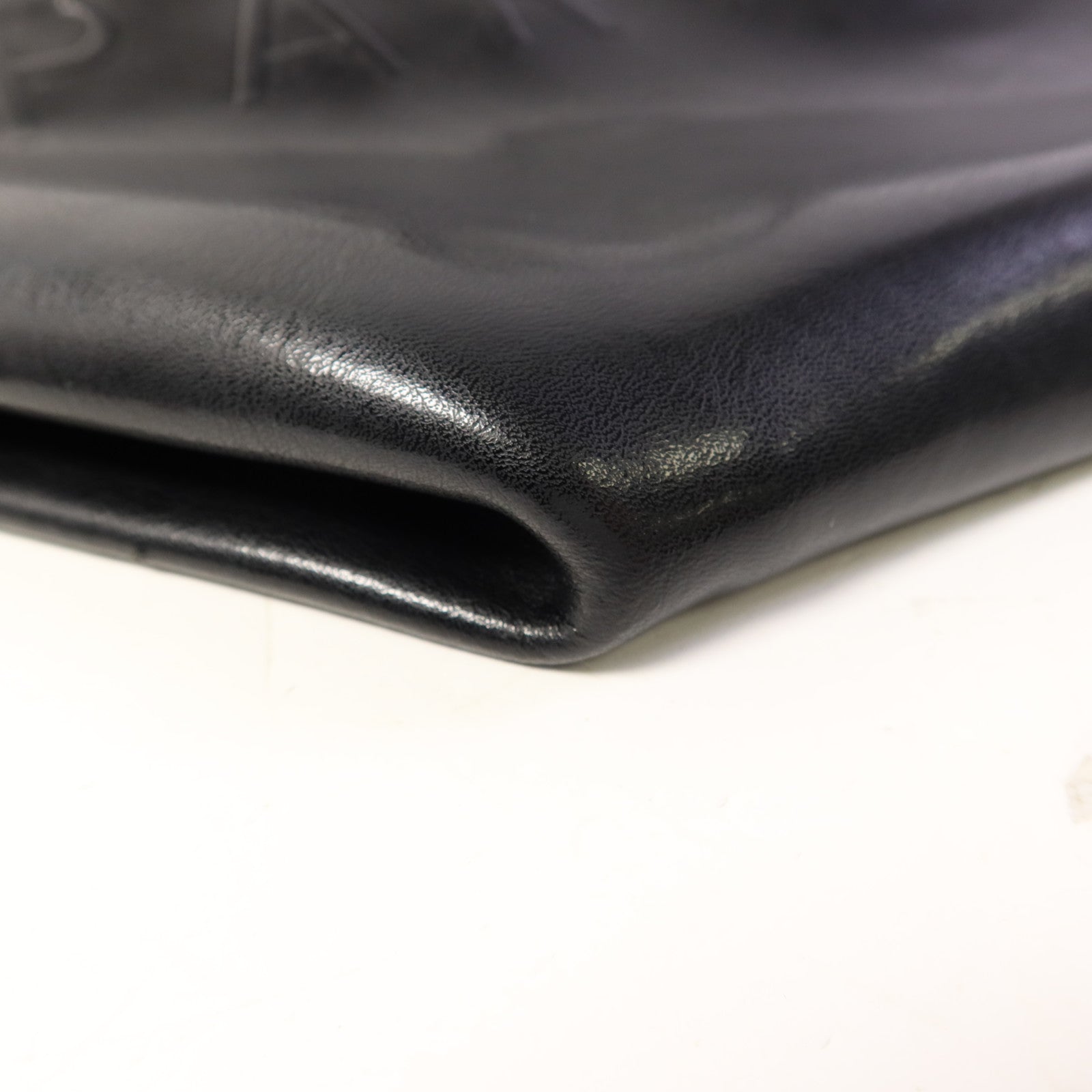 CELINE 牛皮皮革Tote Bag銀扣手挽袋