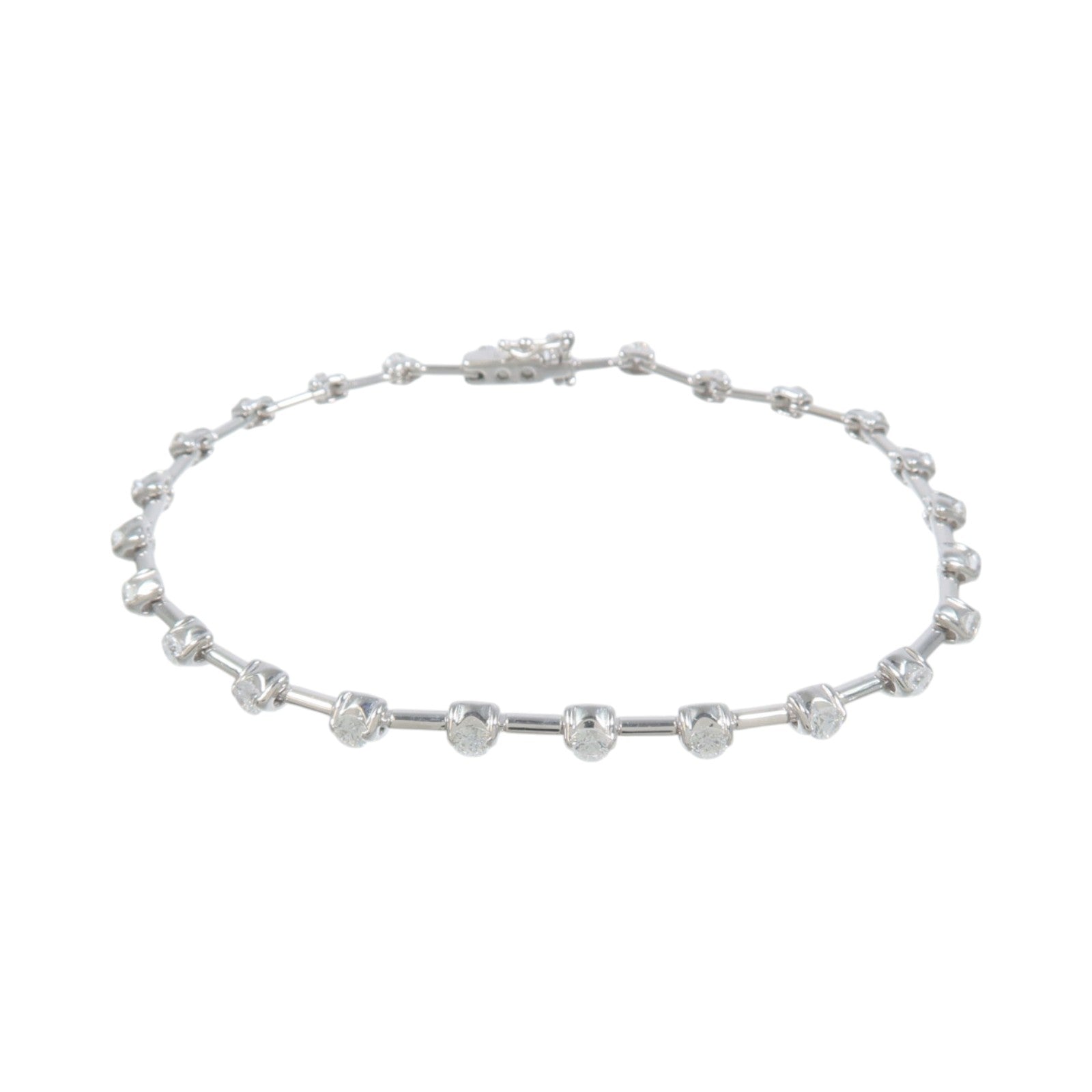 JEWELRY 18K白金Diamond Bracelet鑽石手鏈