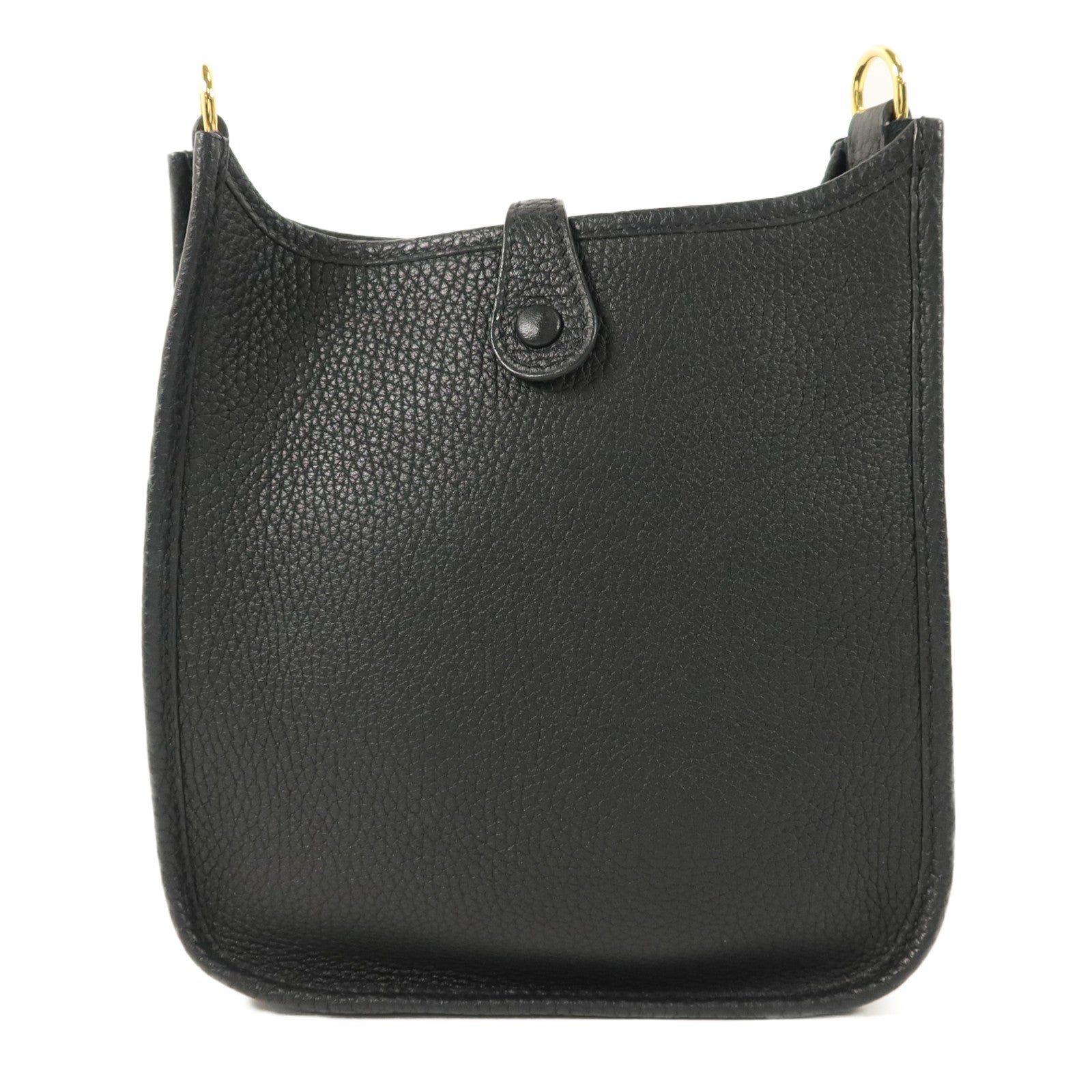 HERMES Clemence皮革Evelyne TPM肩背袋Noir