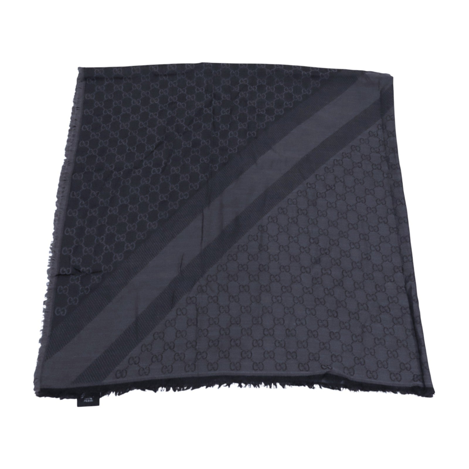 GUCCI 羊毛/絲質Scarf 140x140圍巾