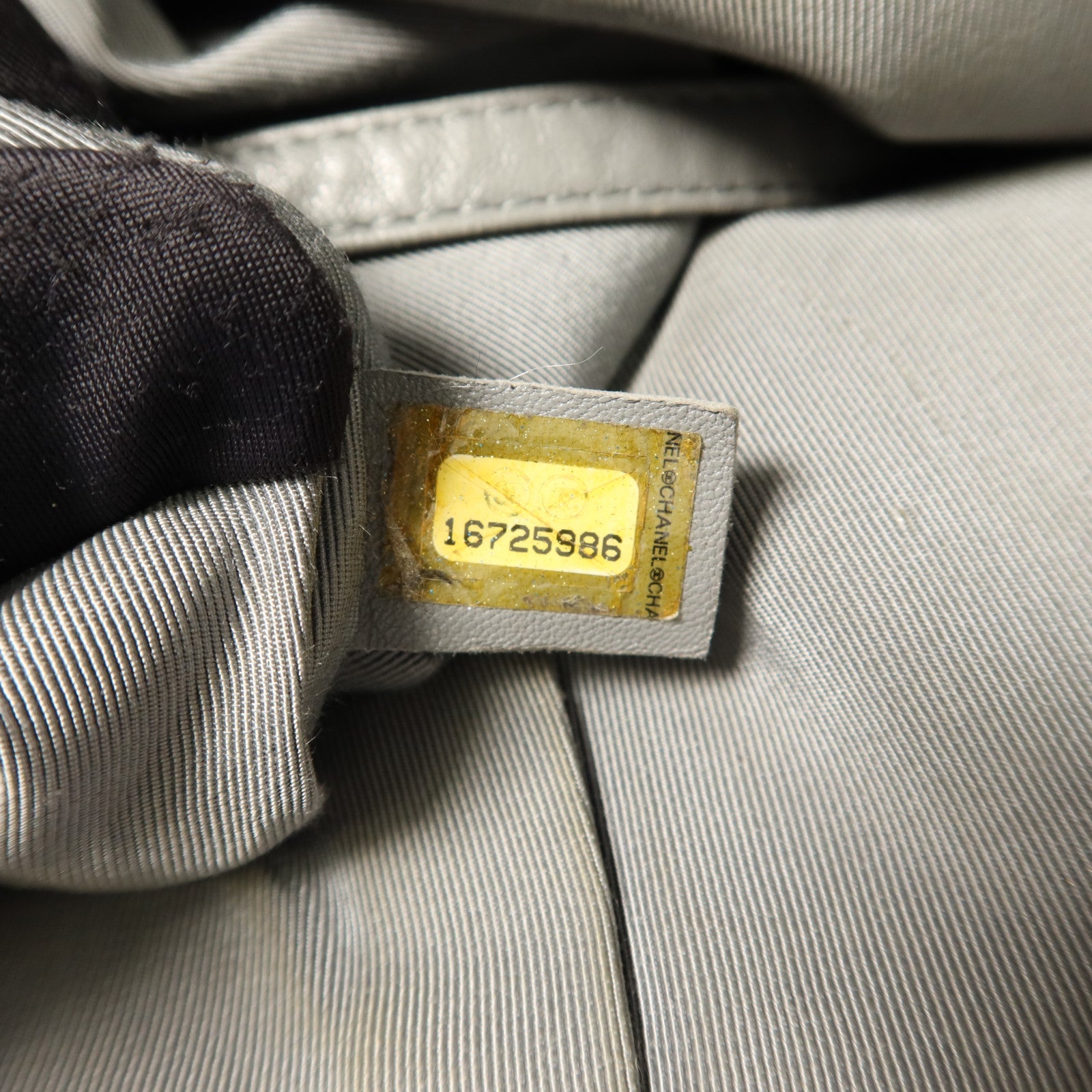 CHANEL 牛皮皮革Tote Bag鏈帶肩背袋