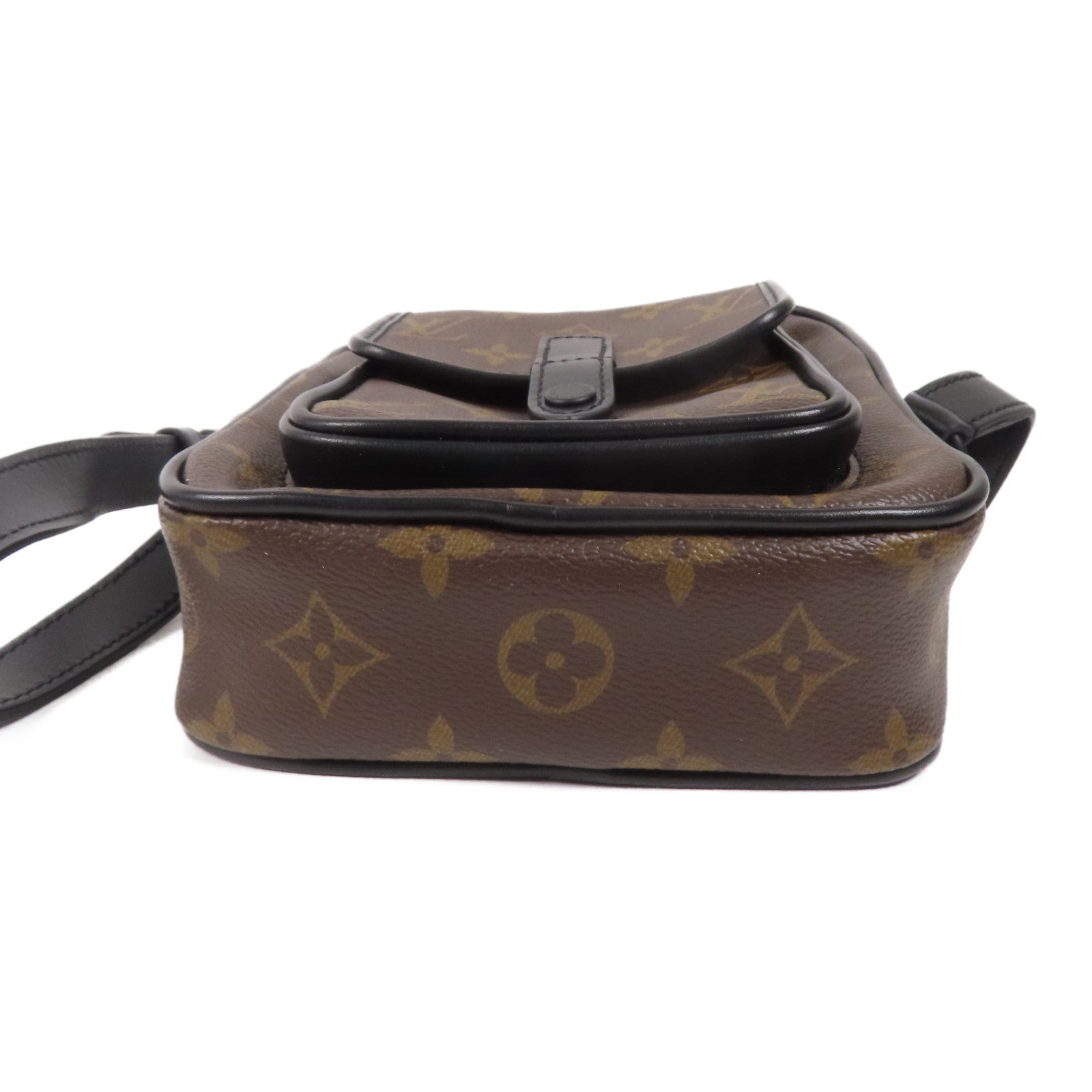 LOUIS VUITTON Monogram Macassar Christopher Wearable Wallet肩背袋