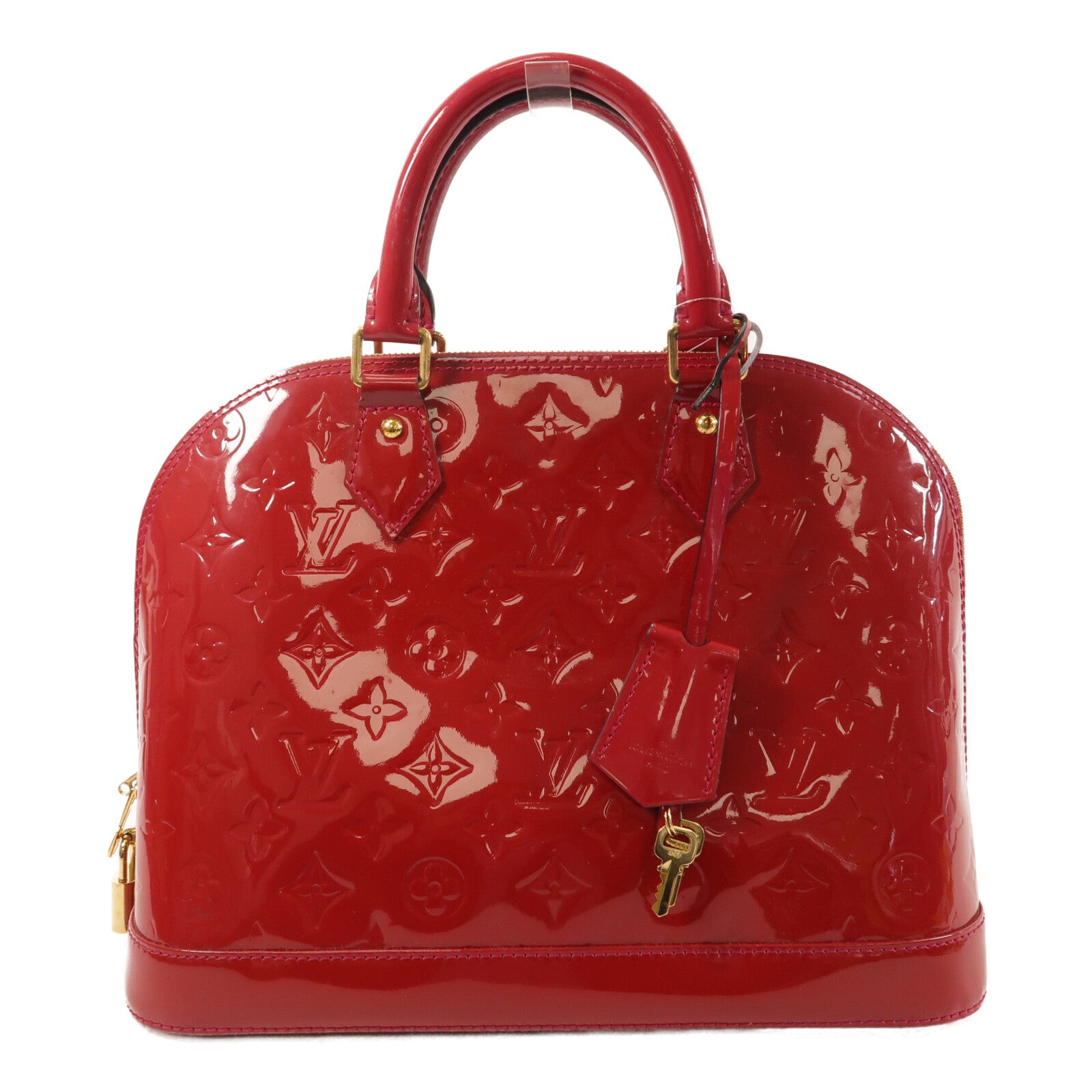 LOUIS VUITTON Monogram Vernis Alma PM手挽袋