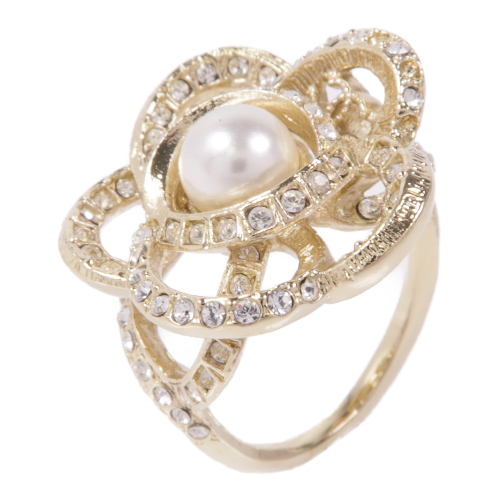 CHANEL 金屬Ring 戒指US#5.25