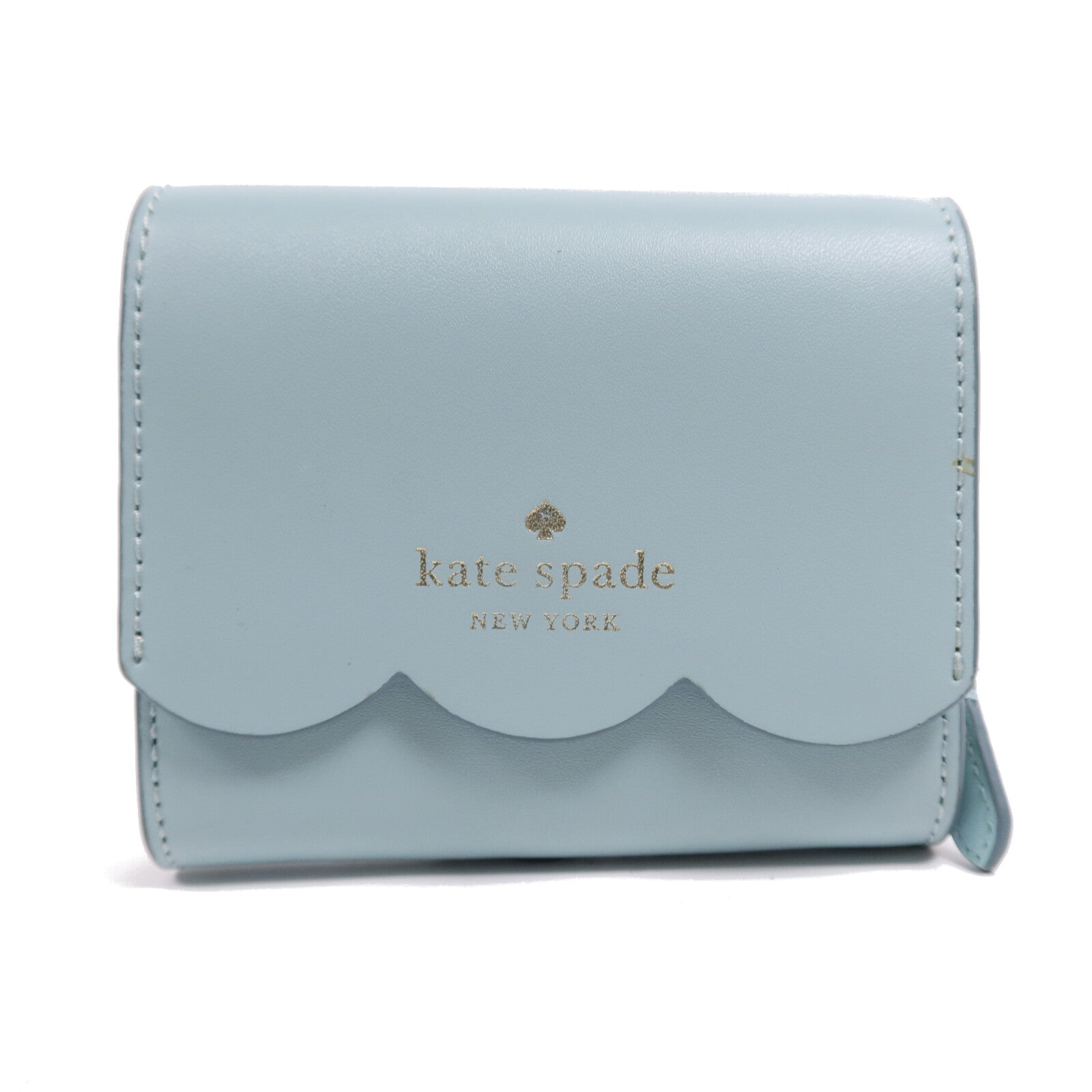 Kate Spade 羊皮皮革Wallet銀扣錢包