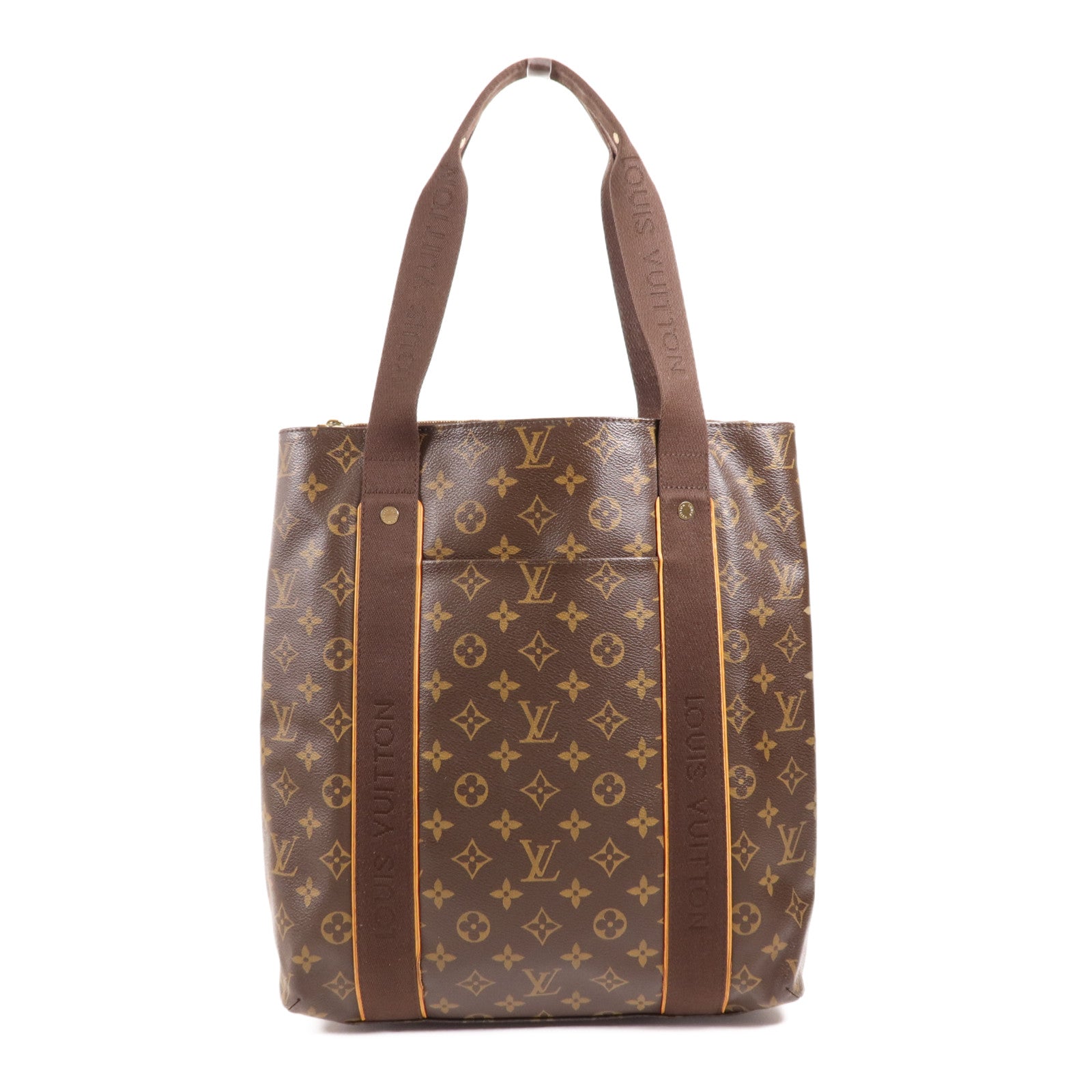 LOUIS VUITTON Monogram Cabas Beaubourg金扣肩背袋