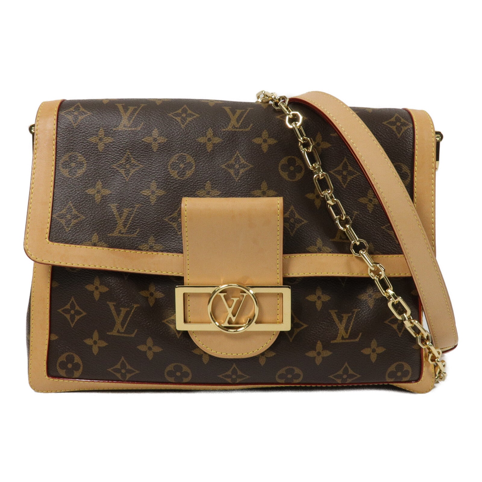 LOUIS VUITTON Monogram Dauphine Soft GM手挽肩背兩用袋