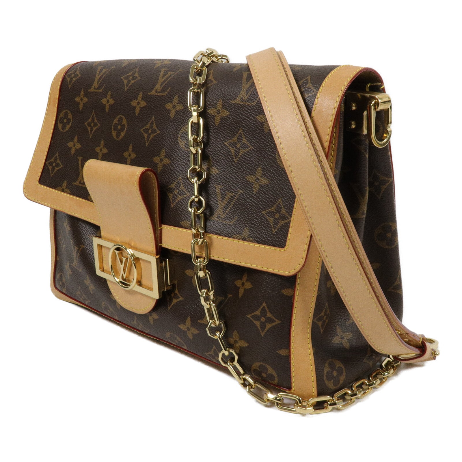 LOUIS VUITTON Monogram Dauphine Soft GM手挽肩背兩用袋