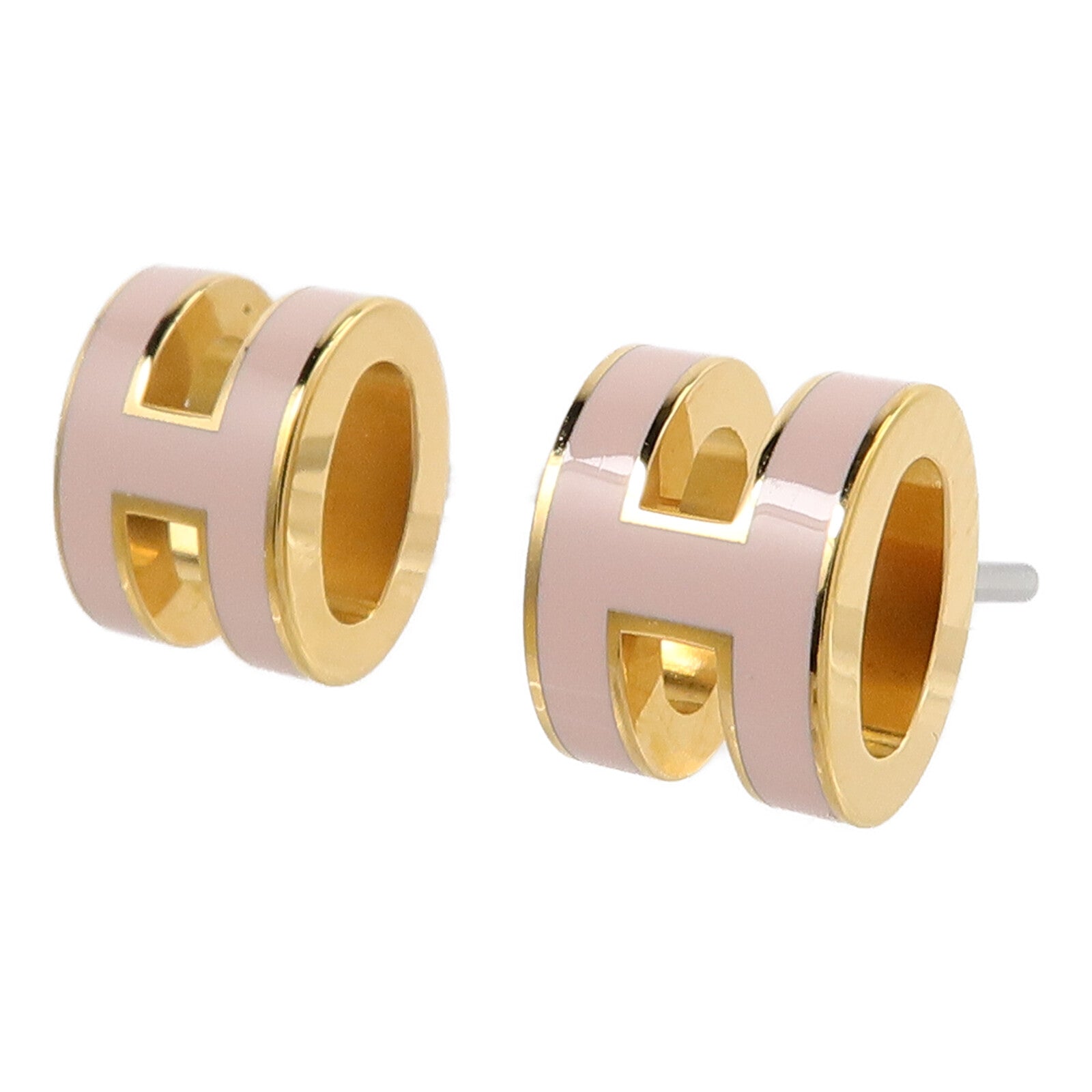 HERMES 金屬Mini Pop H Earrings耳環