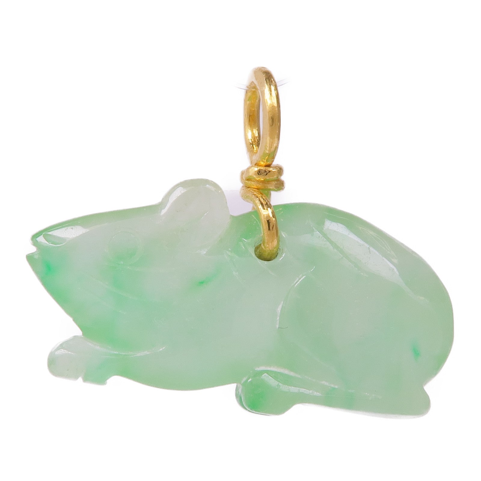 JEWELRY 24K黃金Jade Charm翡翠掛飾