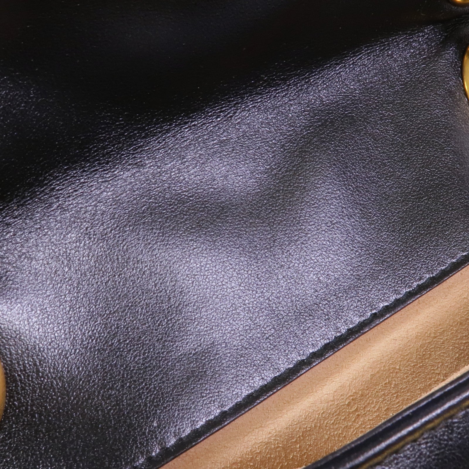 GUCCI 塗層帆布GG Supreme Interlocking金扣肩背袋