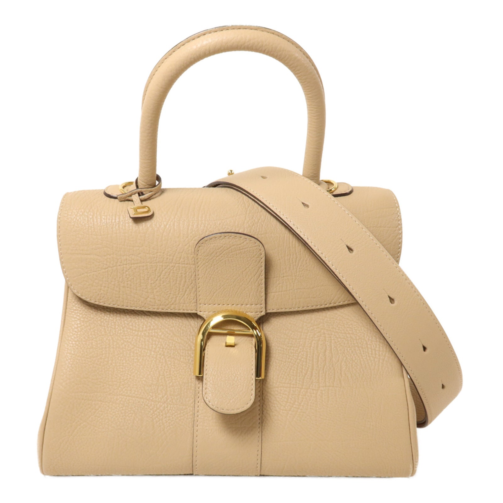 Delvaux 牛皮皮革Brillant MM手挽肩背兩用袋