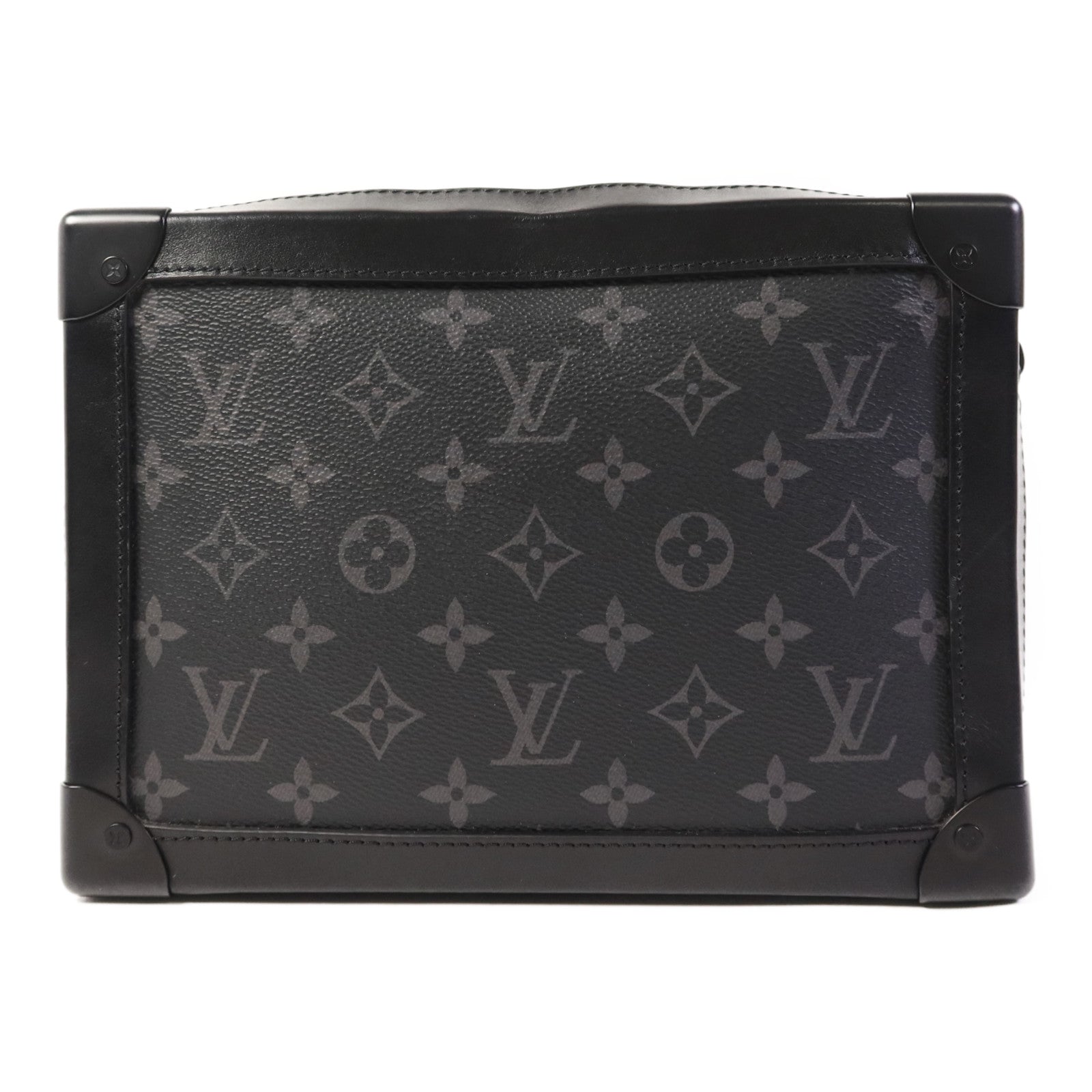 LOUIS VUITTON Monogram Eclipse Soft Trunk肩背袋