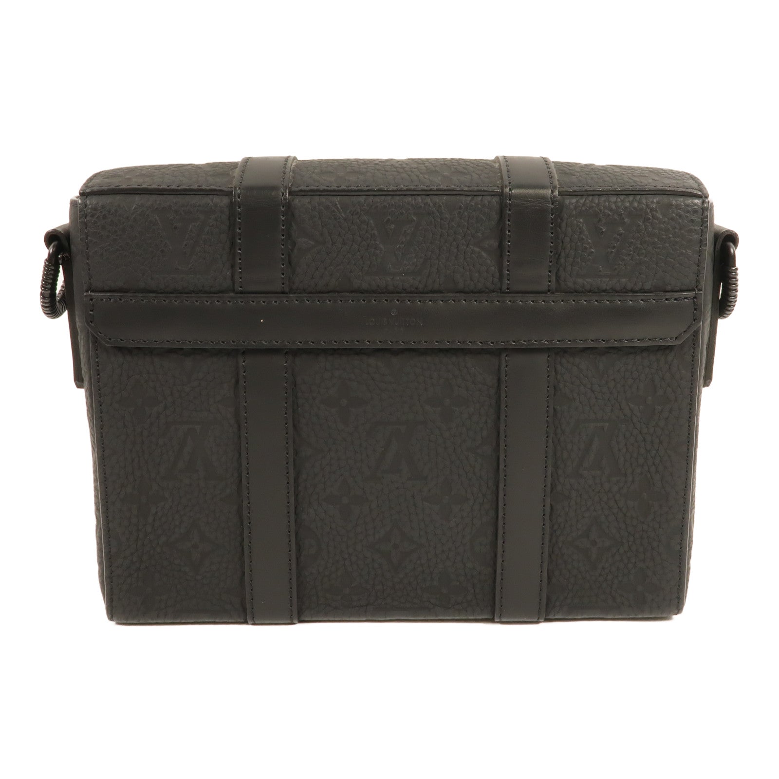 LOUIS VUITTON Monogram Taurillon Trunk Messenger Bag肩背袋
