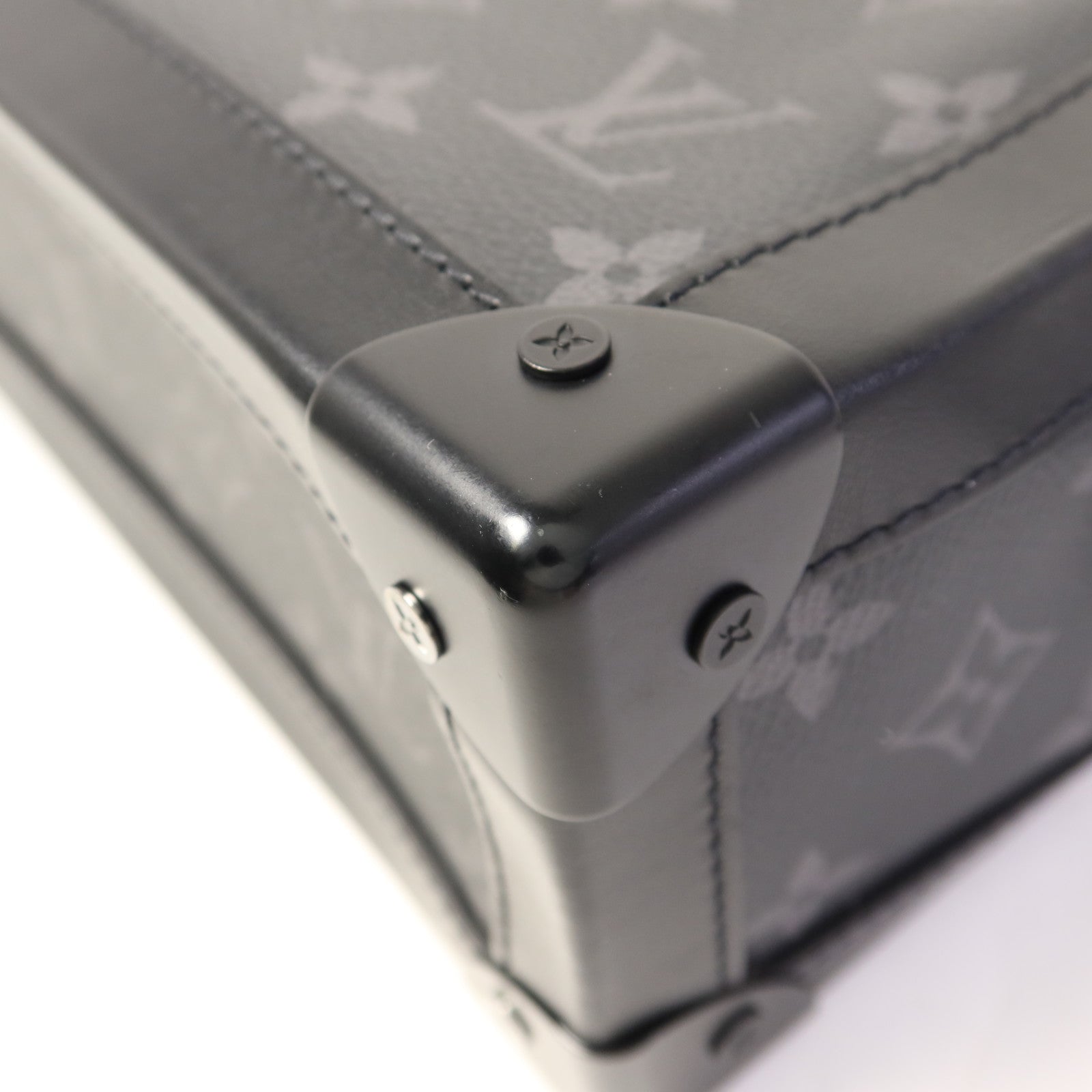 LOUIS VUITTON Monogram Eclipse Soft Trunk肩背袋