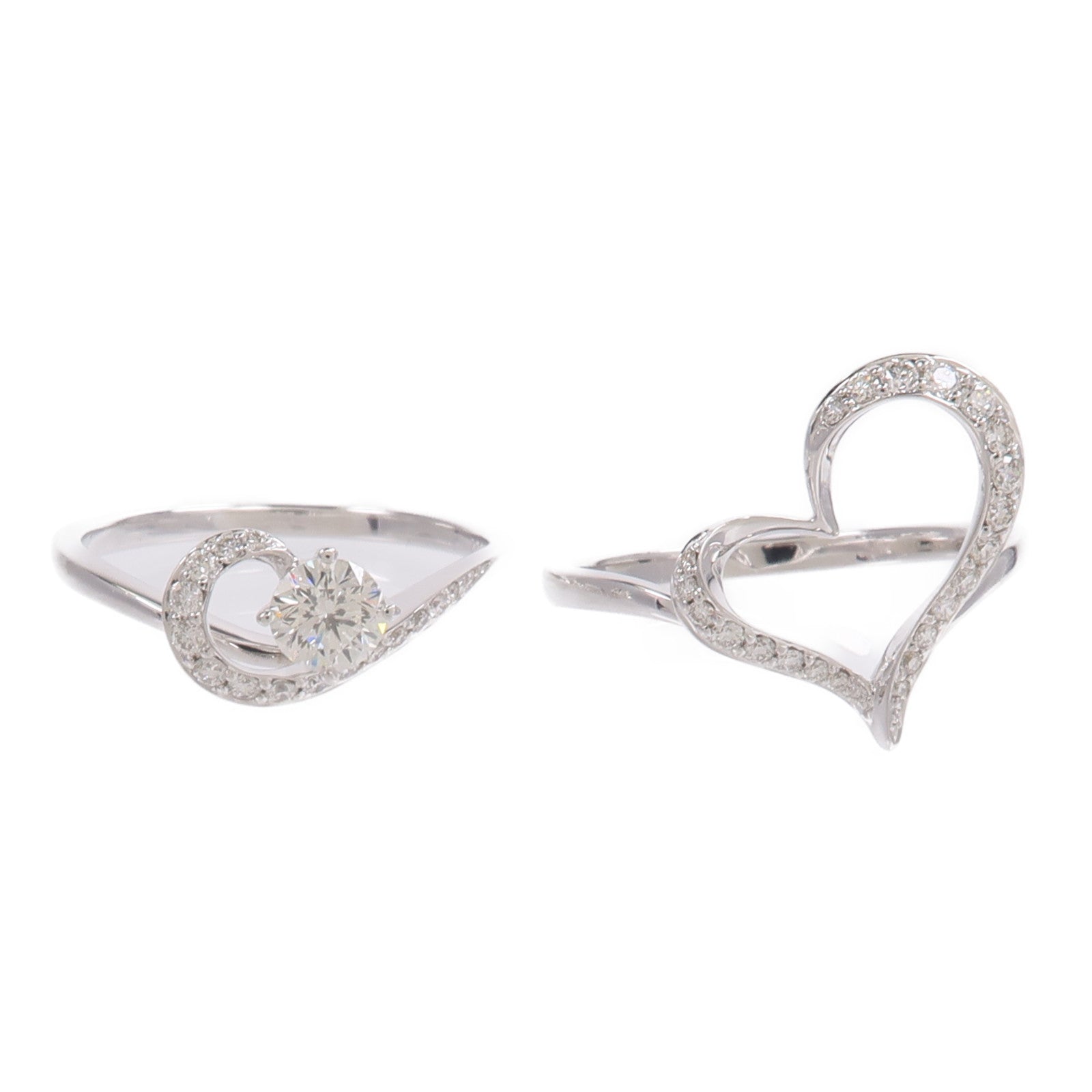 JEWELRY 18K白金Diamond Rings鑽石戒指