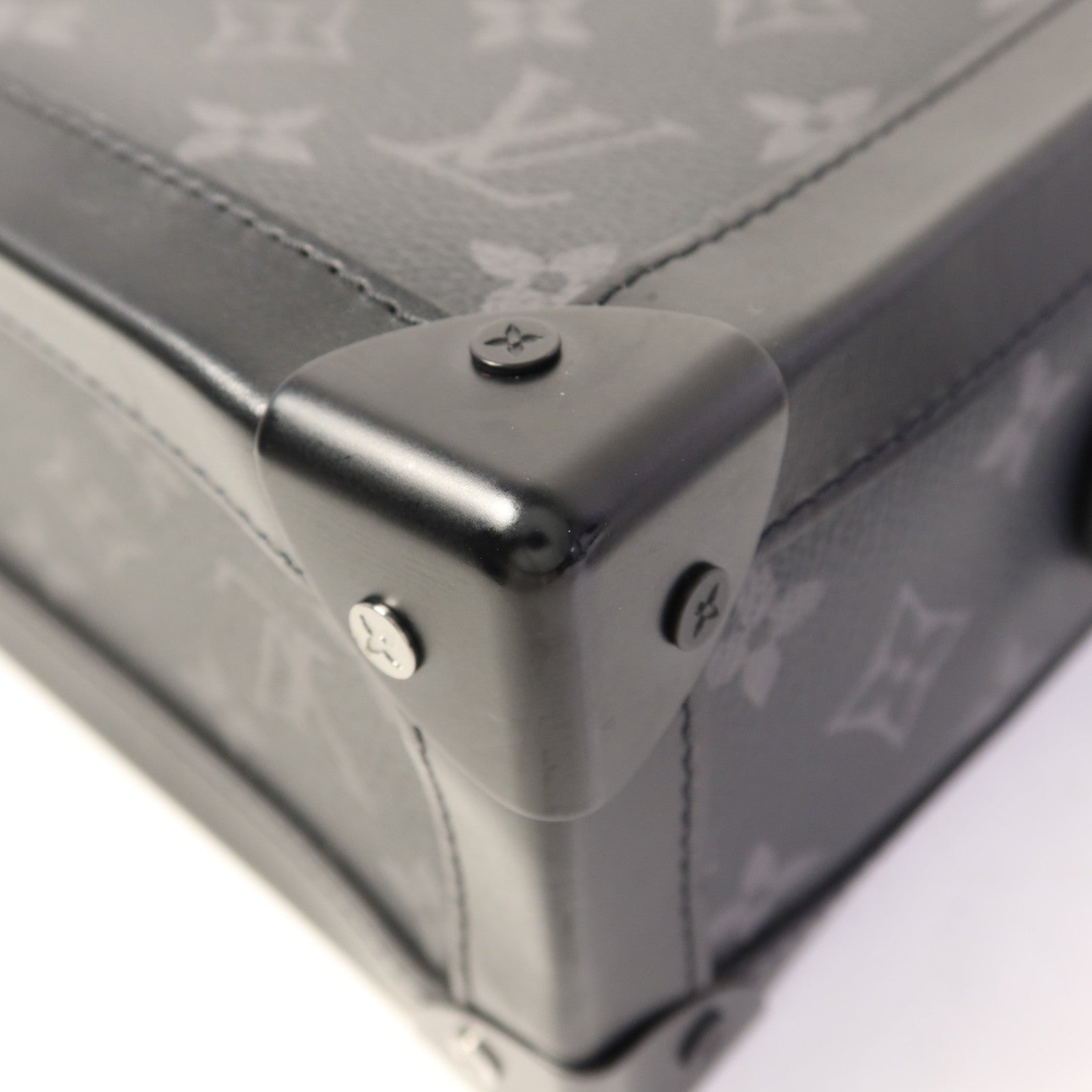 LOUIS VUITTON Monogram Eclipse Soft Trunk肩背袋