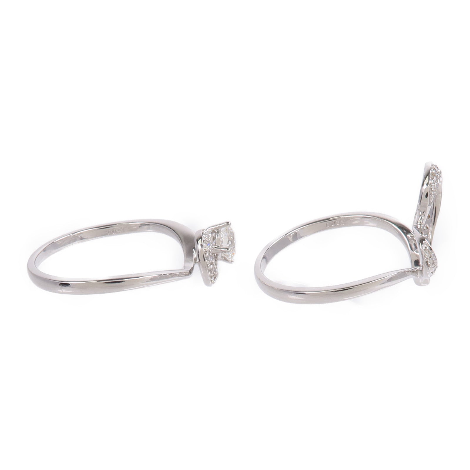 JEWELRY 18K白金Diamond Rings鑽石戒指