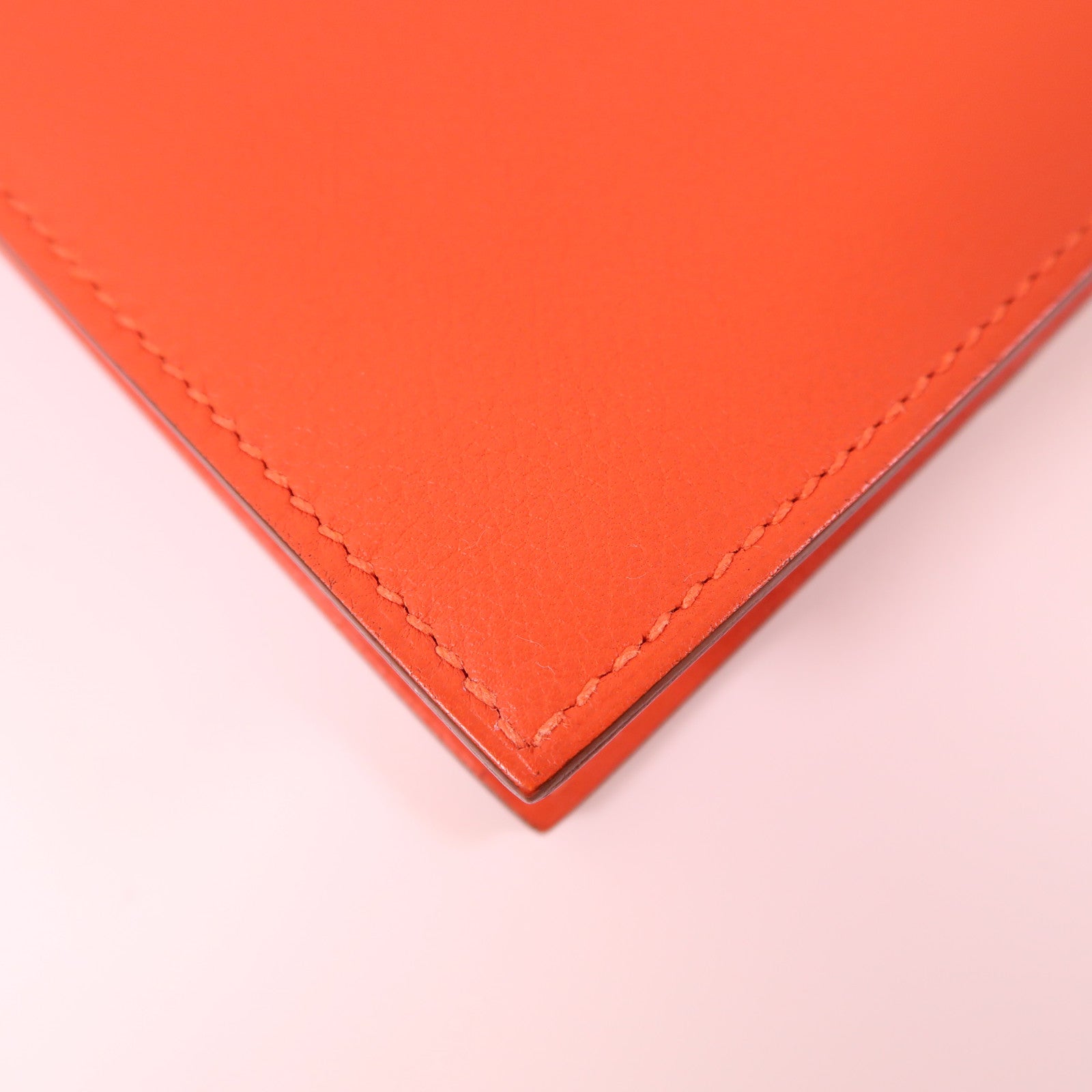 HERMES Evercolor皮革Pochette Multiplis手拿包Capucine