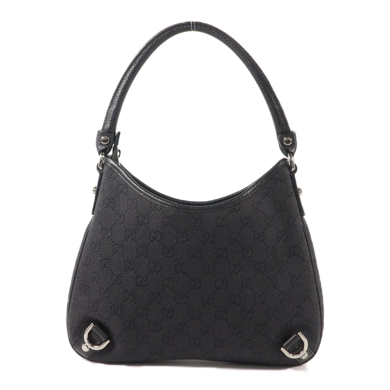 GUCCI 帆布Abbey GG肩背袋