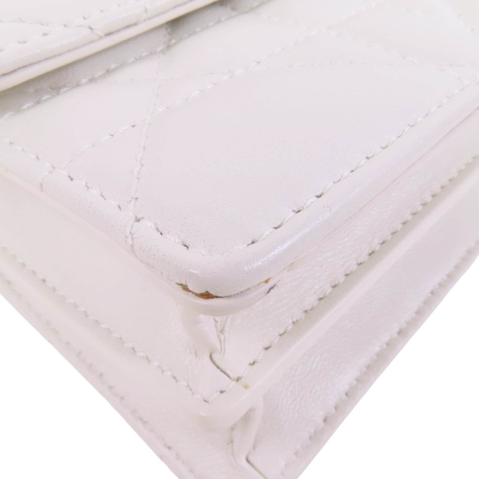 Dior 羊皮皮革Miss Caro金扣鏈帶肩背袋