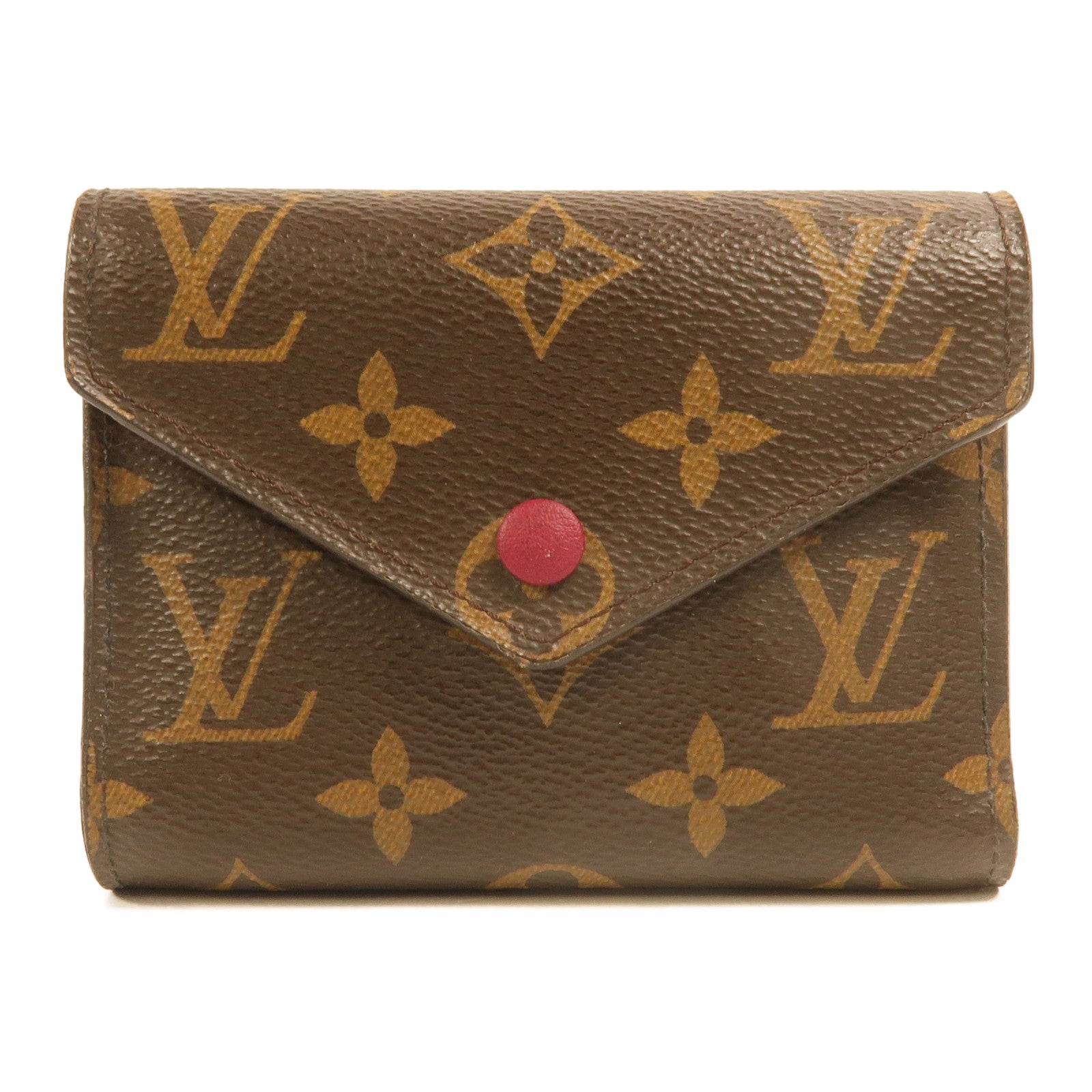 LOUIS VUITTON Monogram Portefeuille Victorine金扣錢包