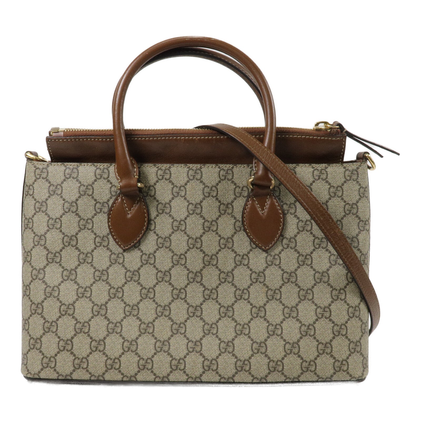 GUCCI 牛皮皮革2Way Shoulder手挽肩背兩用袋