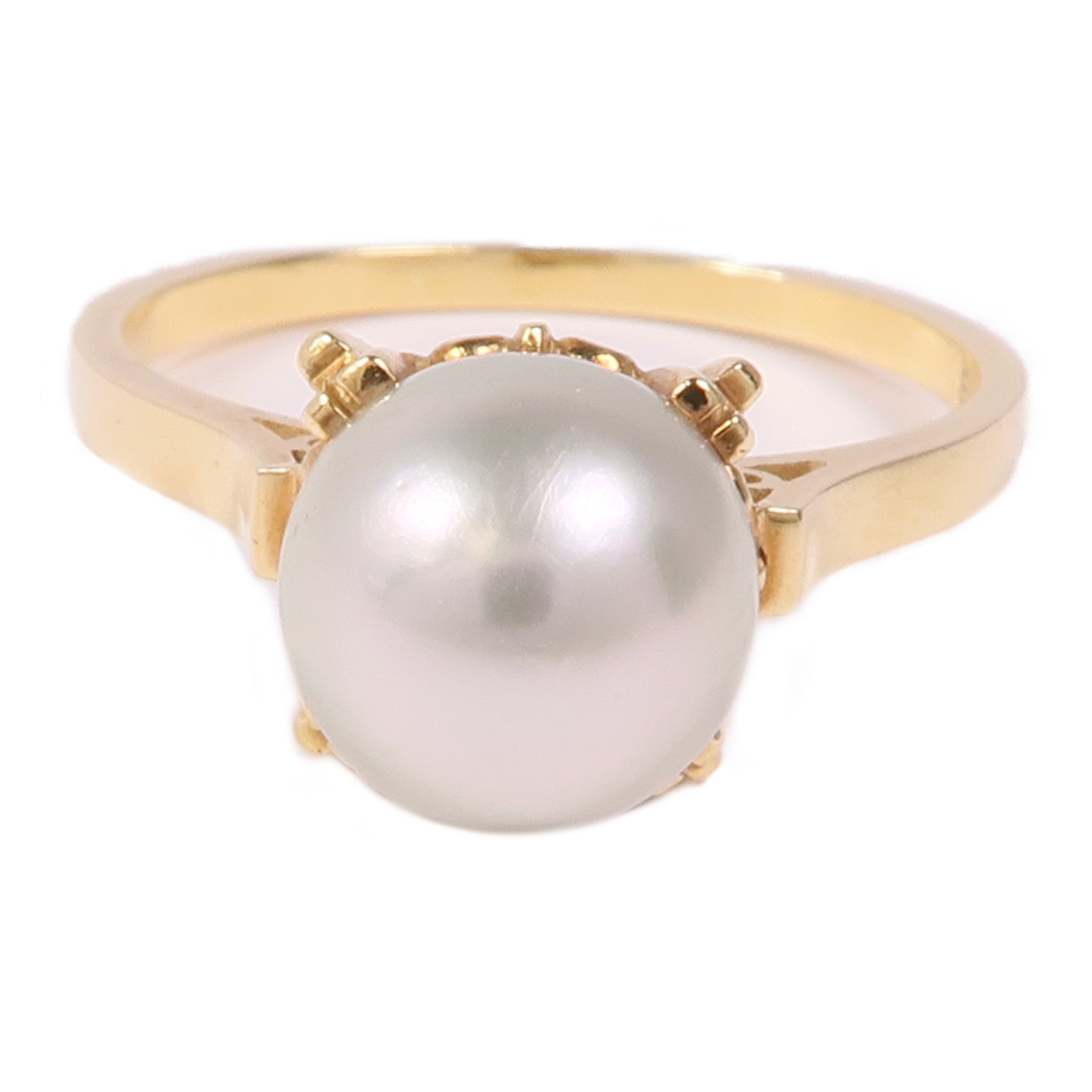 TASAKI 【激減優惠】18K黃金Pearl Ring珍珠戒指US#5.5