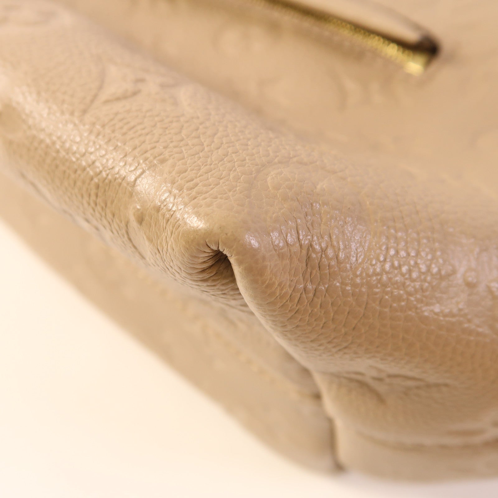 LOUIS VUITTON LV GHW Montsouris PM Backpack M45410 Monogram Empreinte Beige