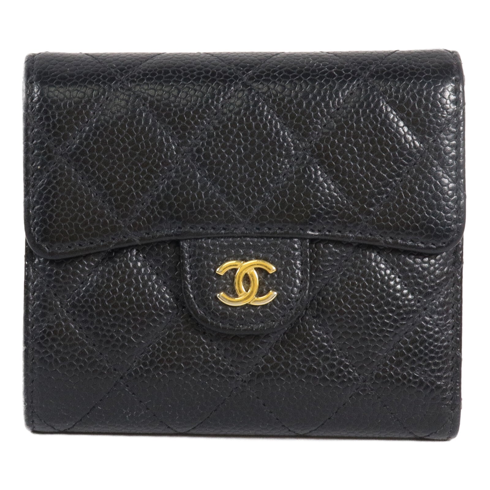 CHANEL 牛皮皮革Classic Small Flap Wallet錢包
