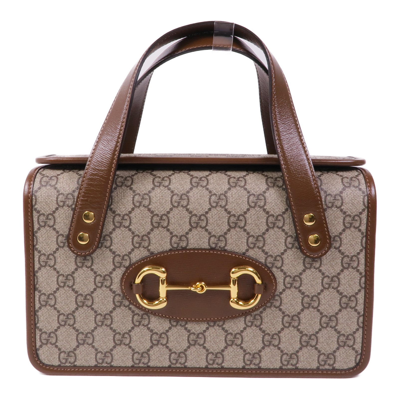 GUCCI 塗層帆布Hand Bag金扣手挽袋