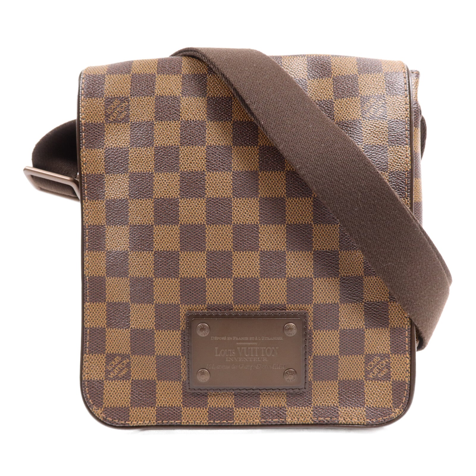 LOUIS VUITTON Damier Brooklyn PM肩背袋