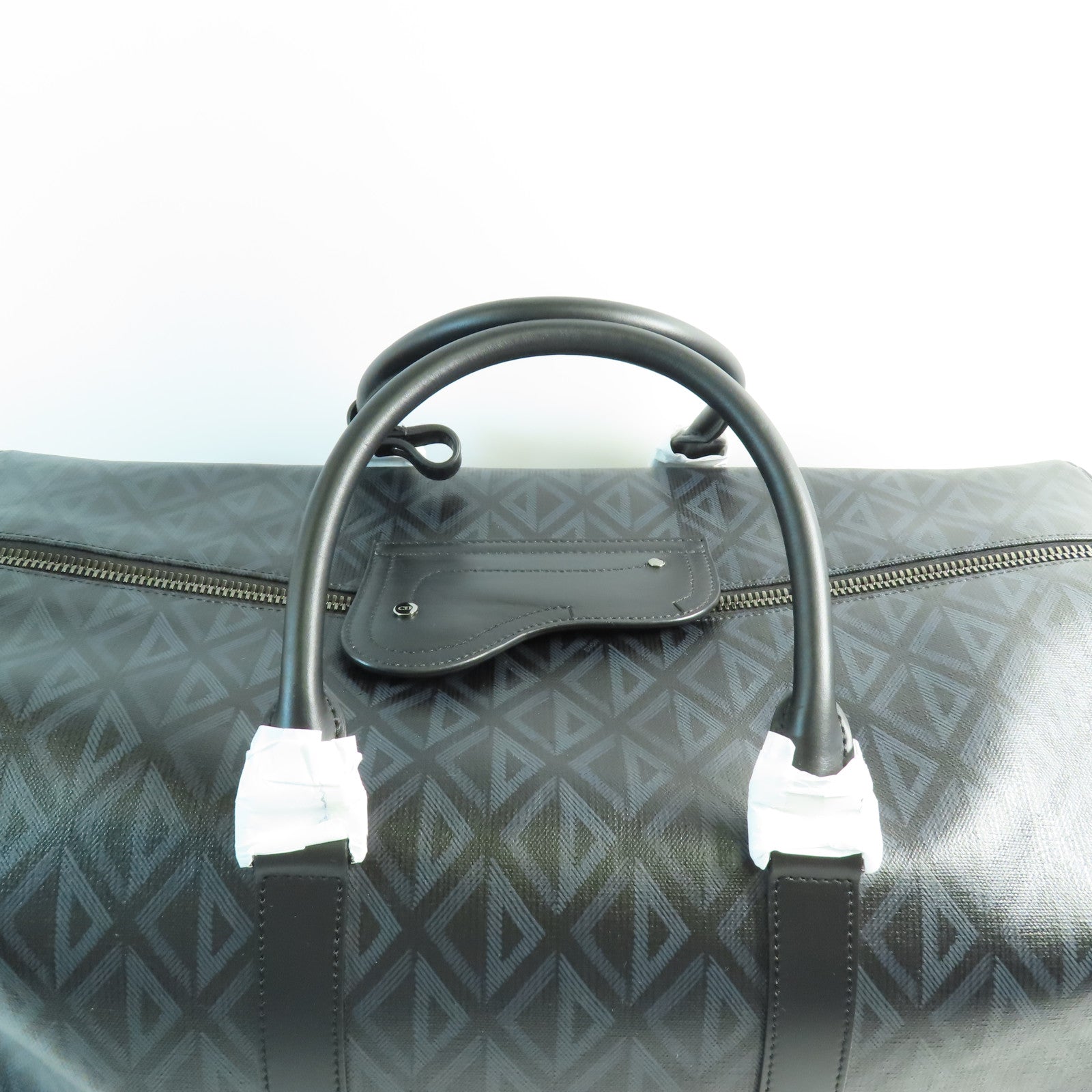 Dior 塗層帆布Lingot 50波士頓包/肩背兩用袋