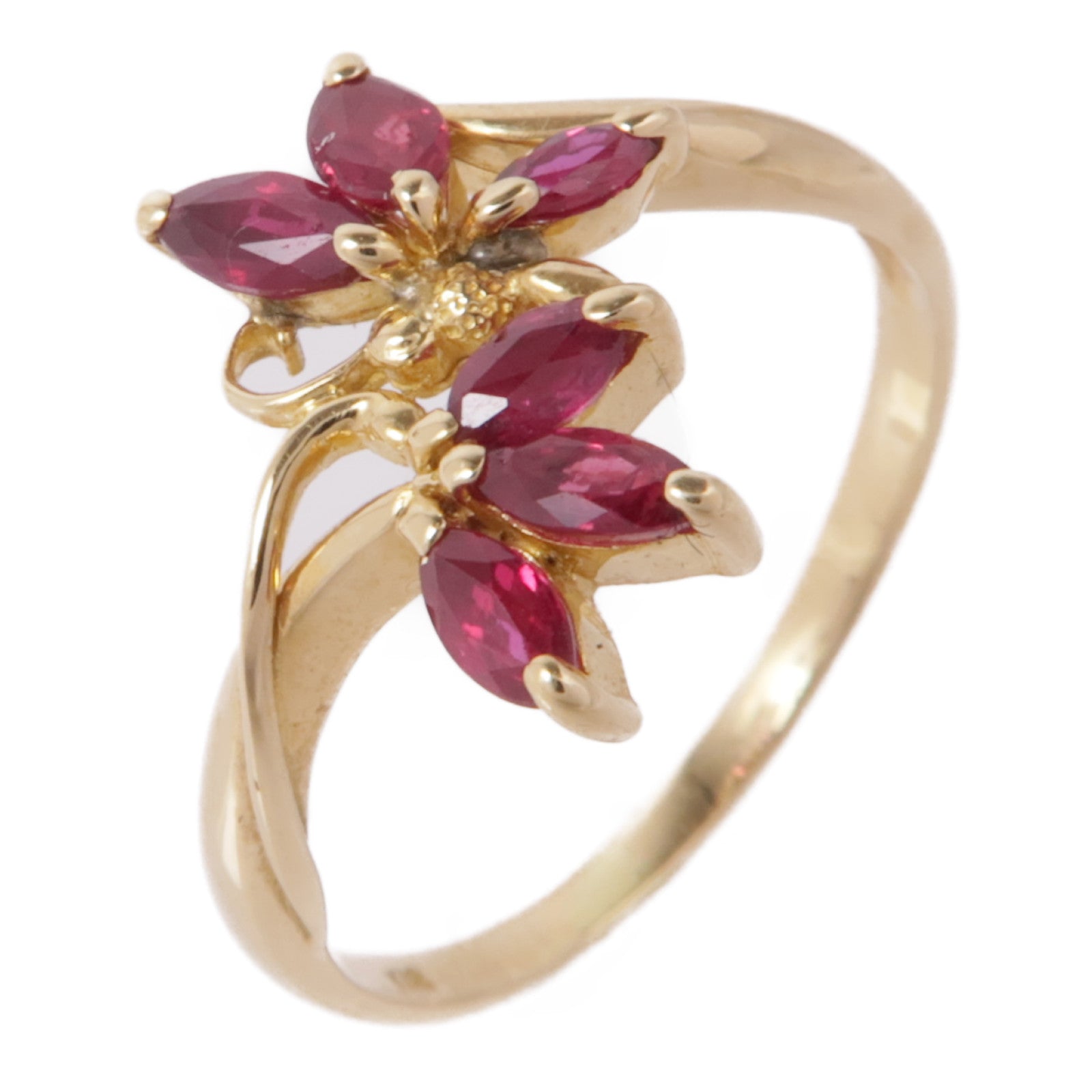 JEWELRY 18K黃金Ruby Ring戒指US#6.25