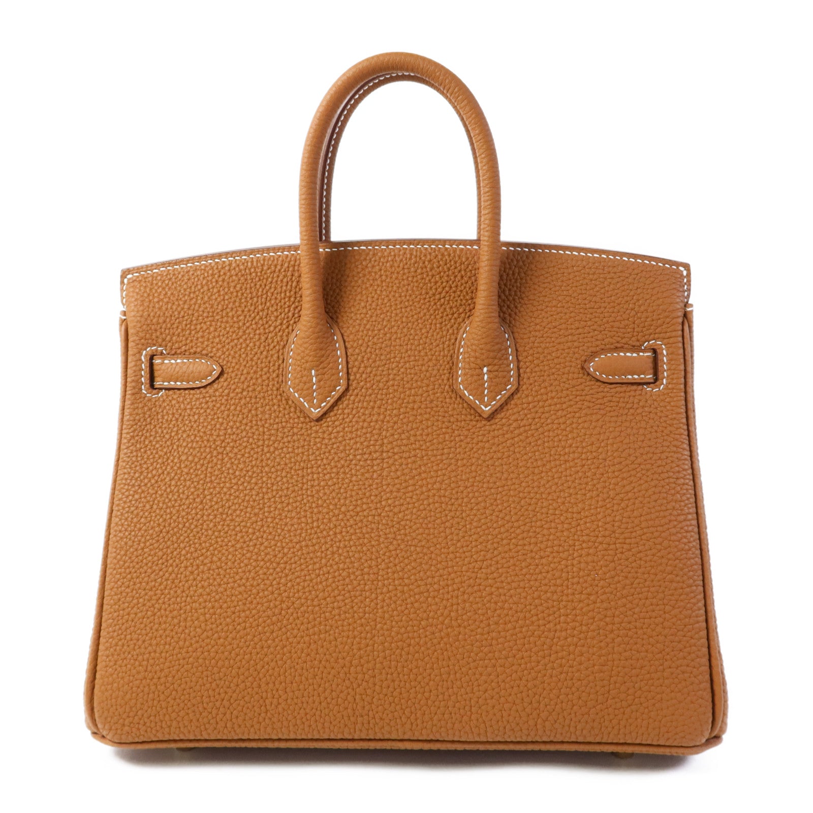 HERMES Togo皮革Birkin 25金扣手挽袋Gold