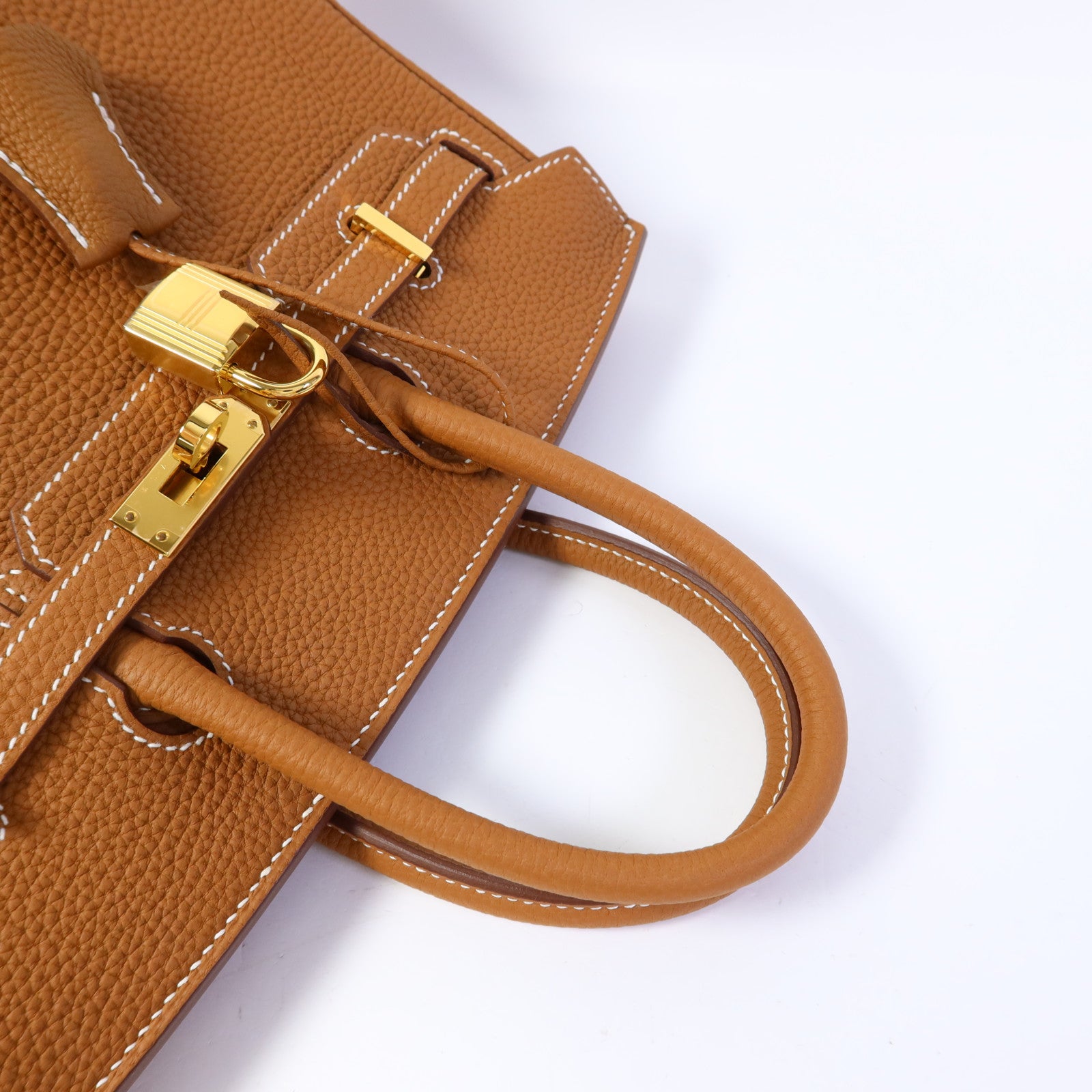 HERMES Togo皮革Birkin 25金扣手挽袋Gold