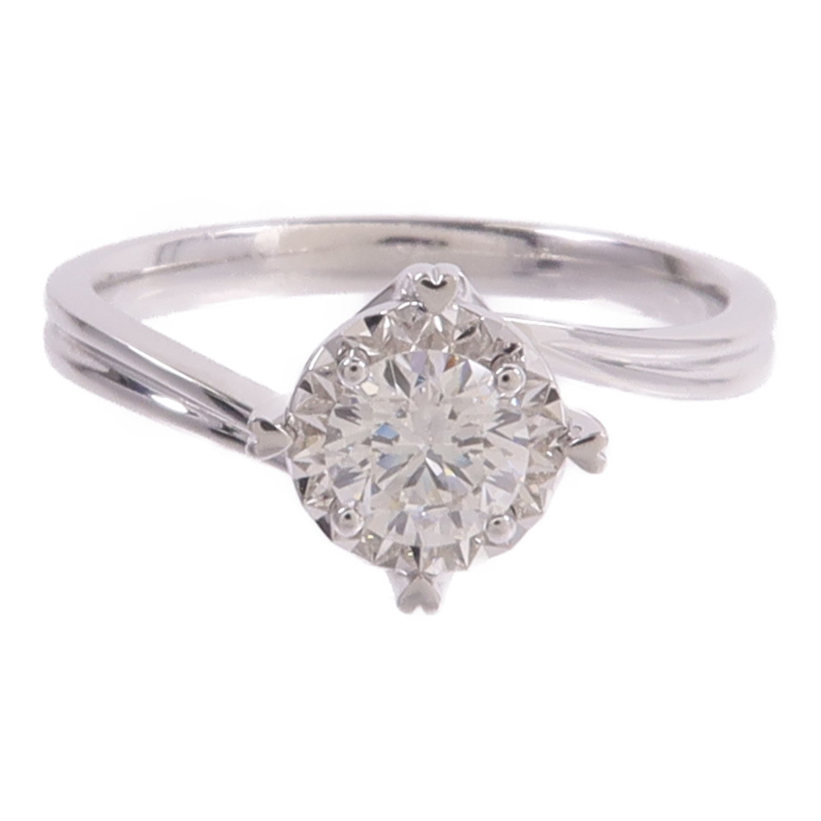 JEWELRY 18K白金Diamond Ring鑽石戒指